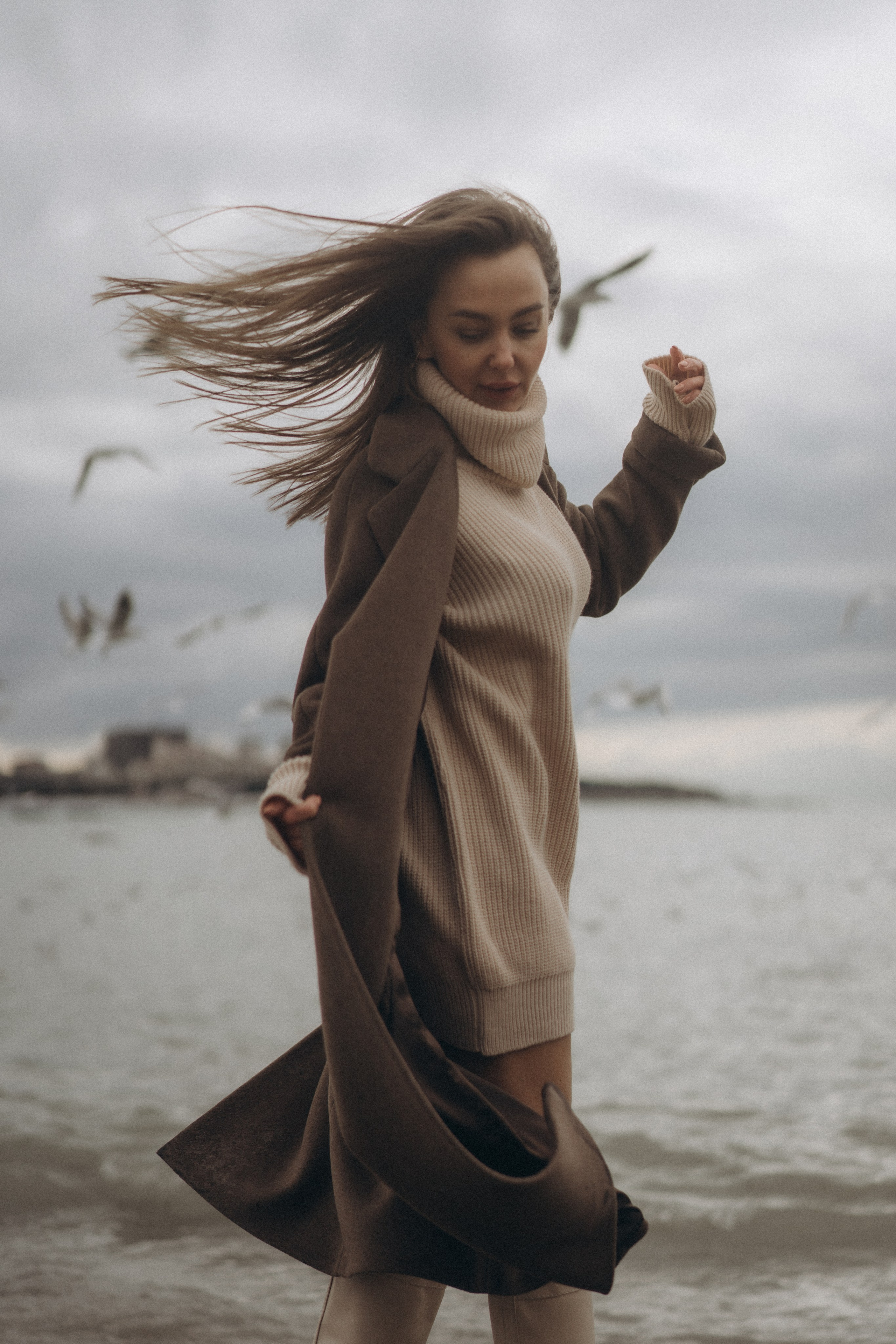 Лена чайки. Дмитриева Светлана женский и семейный фотограф Рига, Москва, Геленджик