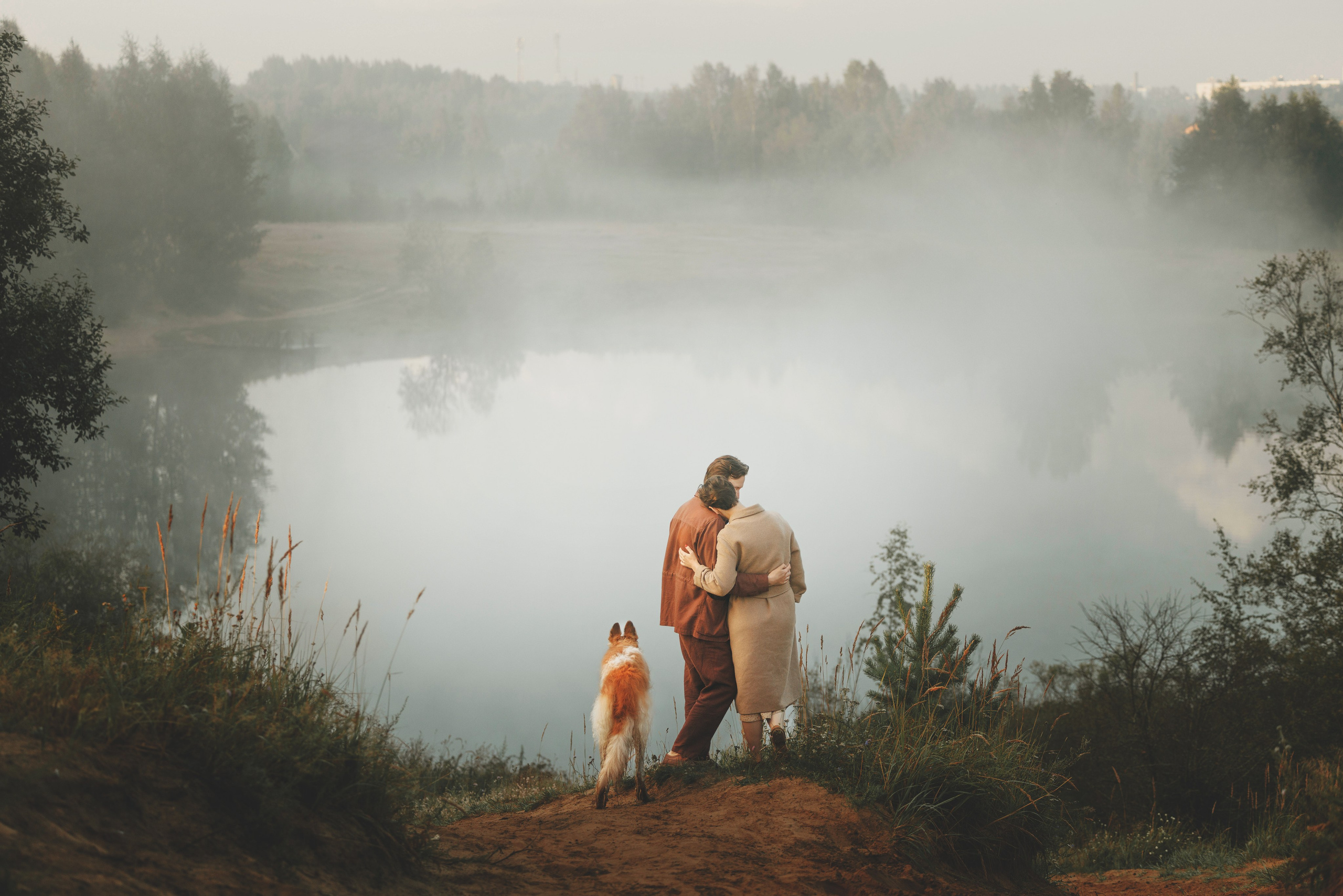 Сергей, Оксана и Жара. Фотограф анималист Осипчикова Мария