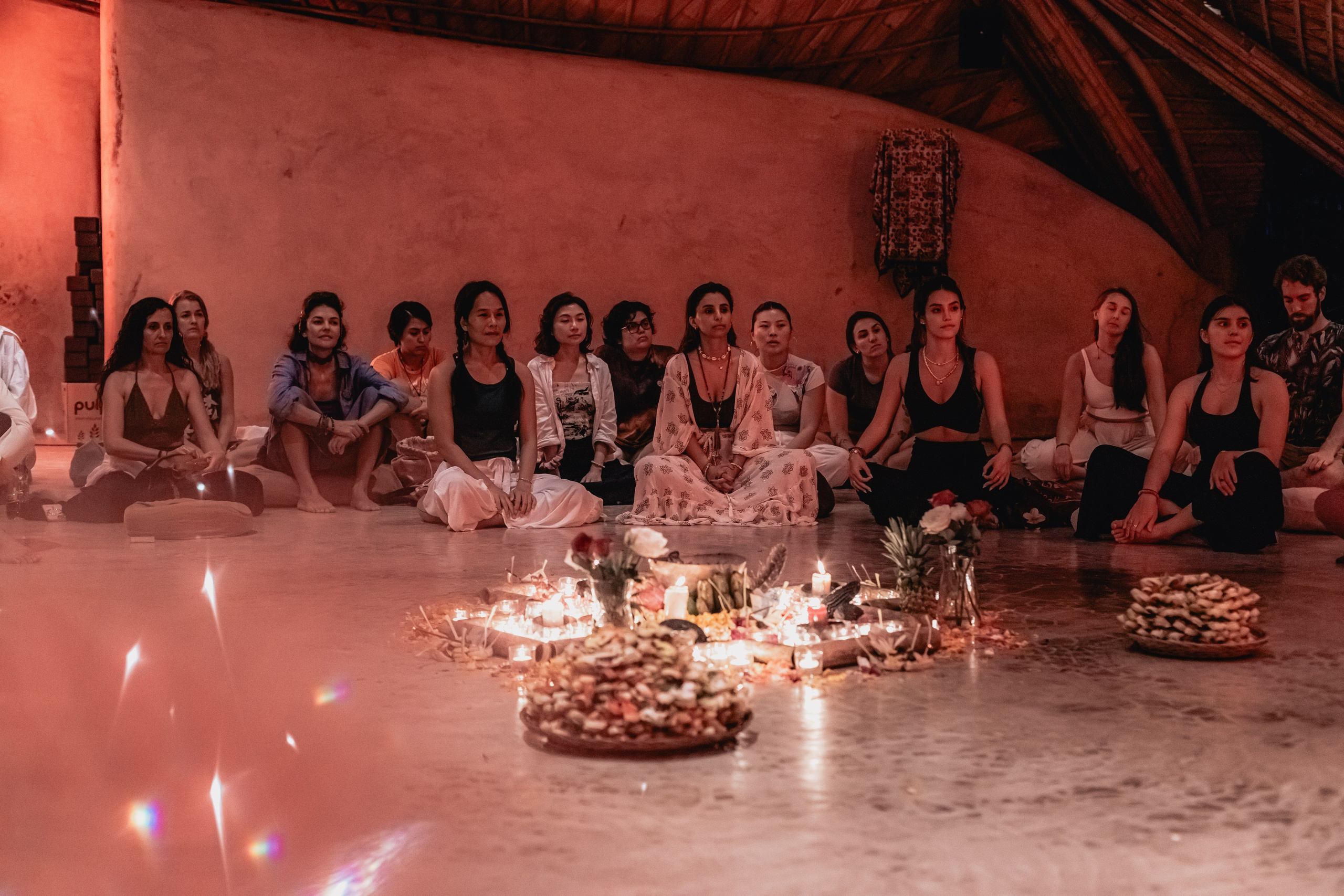 Cacao ceremony Full moon jan w Juan. Mariam Bagdasaryan