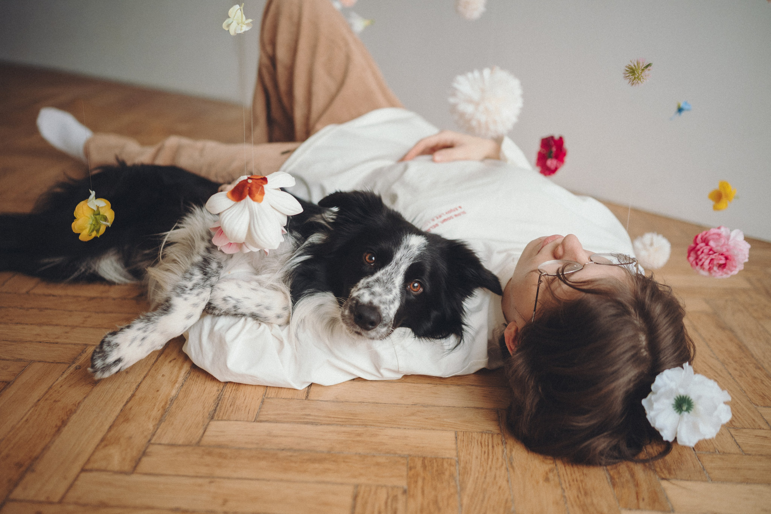 Настя и Рэги. Семейный фотограф анималист Ананьева Мария — Москва