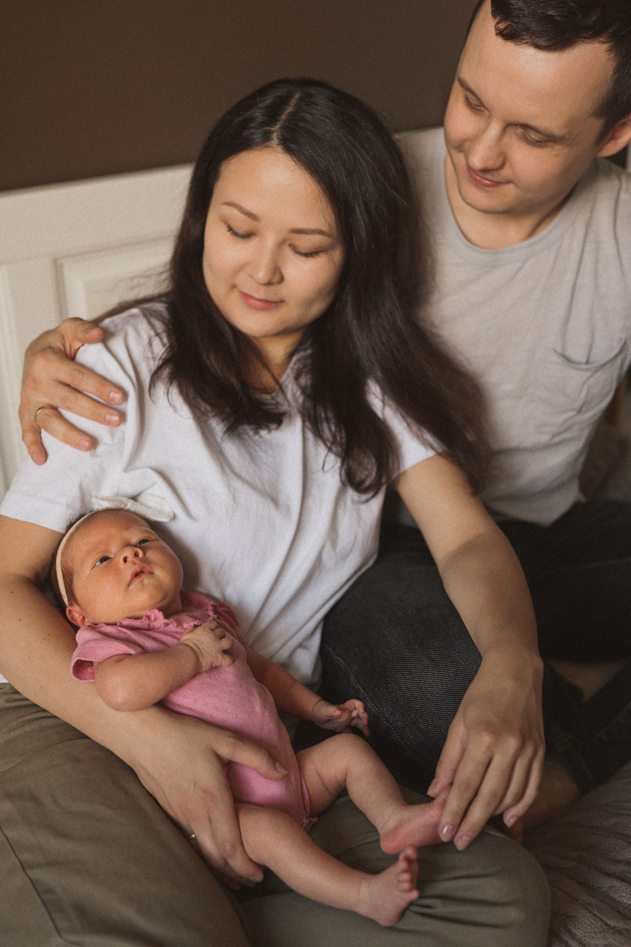 Малышка Вера. Детский и семейный фотограф, съемка новорожденных Москва
