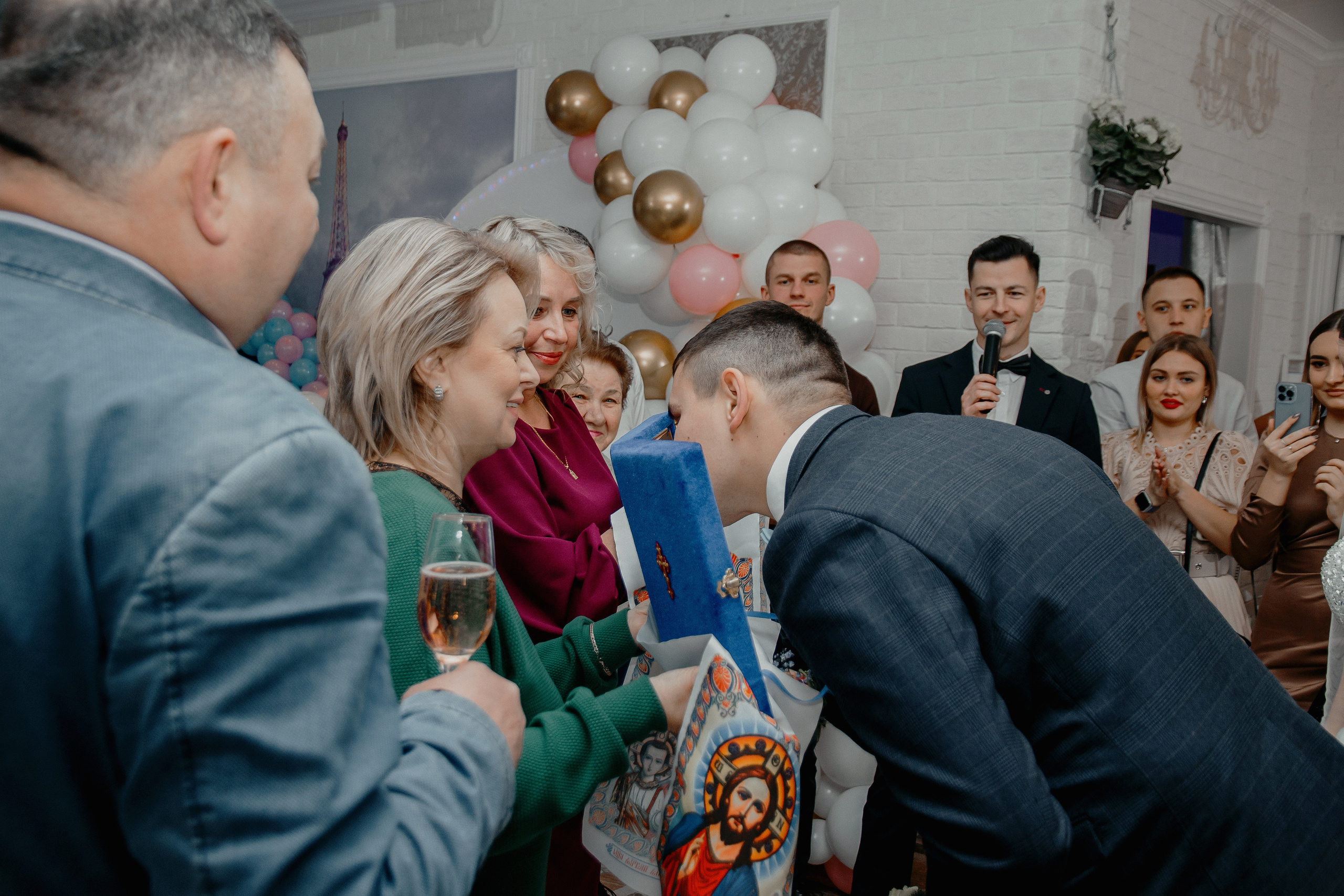 Банкет Анны и Кирилла. Свадебный и индивидуальный фотограф в Суворове Клюева Мария