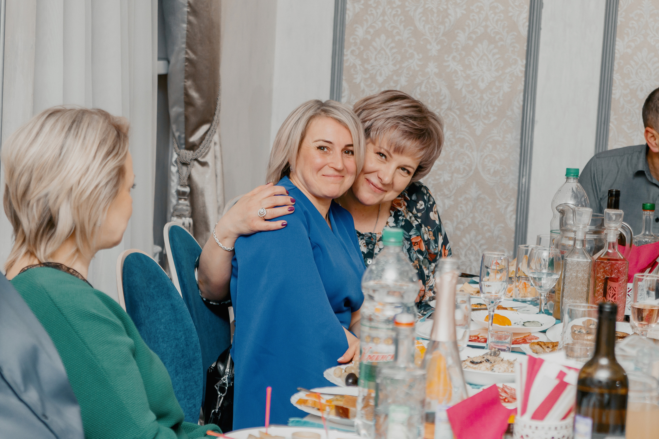 Банкет Анны и Кирилла. Свадебный и индивидуальный фотограф в Суворове Клюева Мария