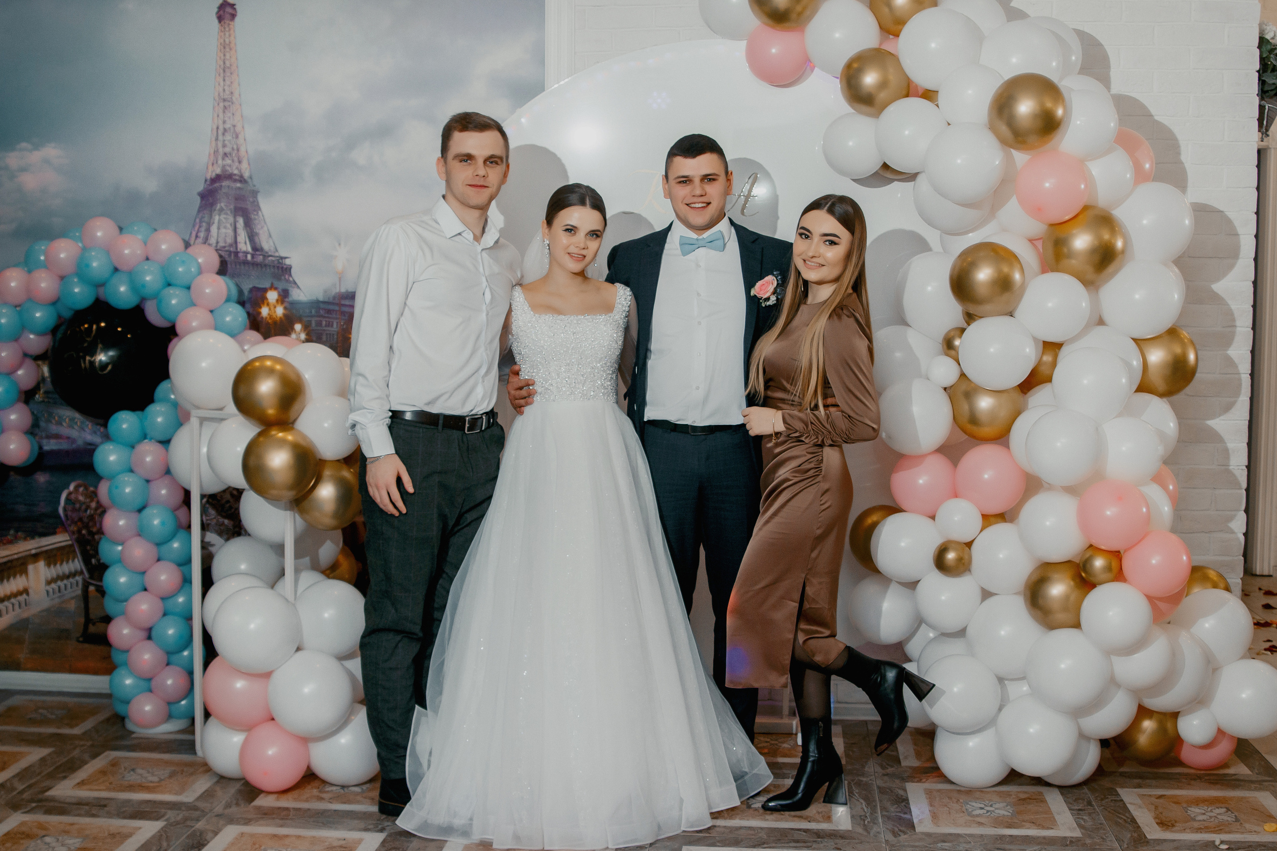 Банкет Анны и Кирилла. Свадебный и индивидуальный фотограф в Суворове Клюева Мария