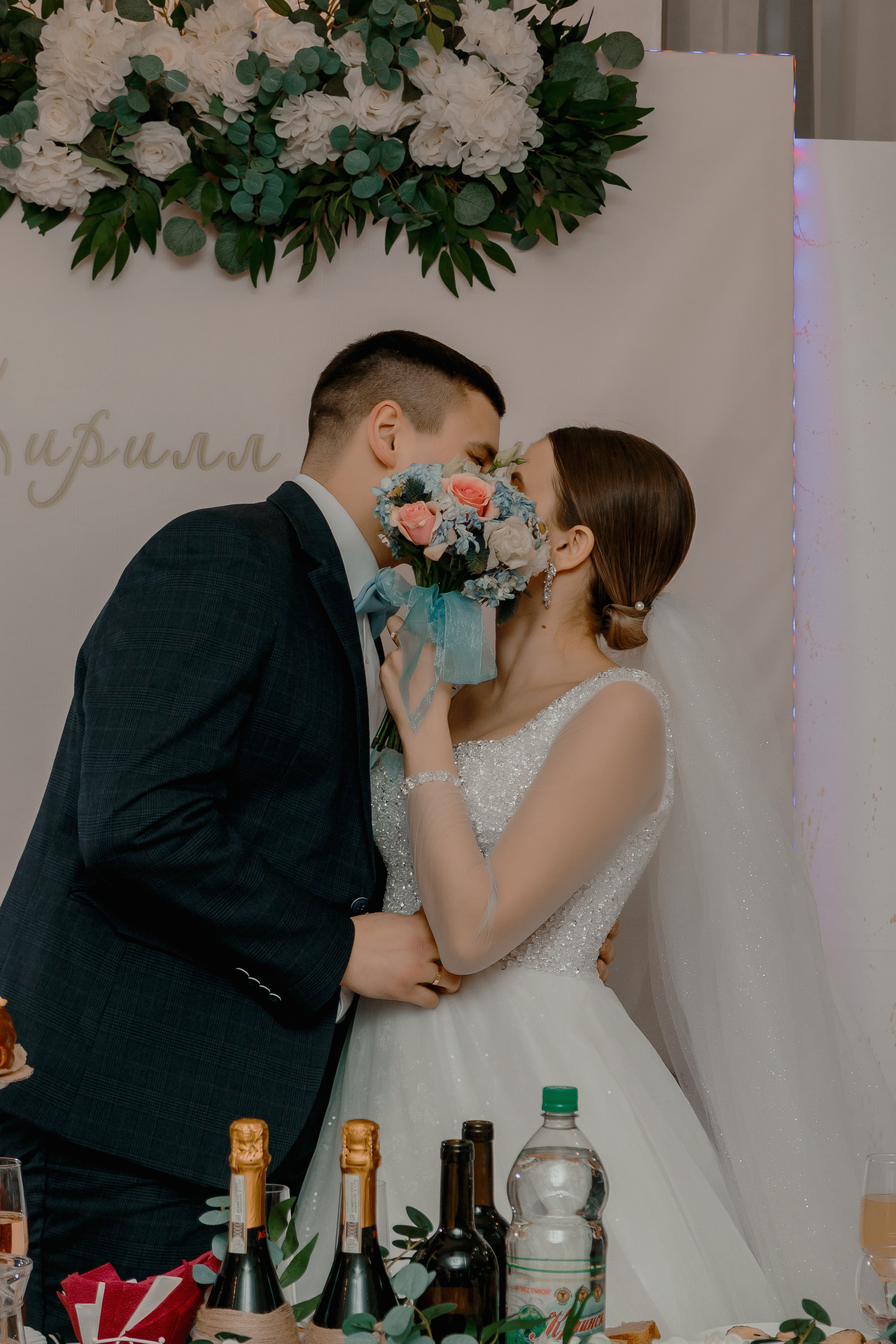 Банкет Анны и Кирилла. Свадебный и индивидуальный фотограф в Суворове Клюева Мария