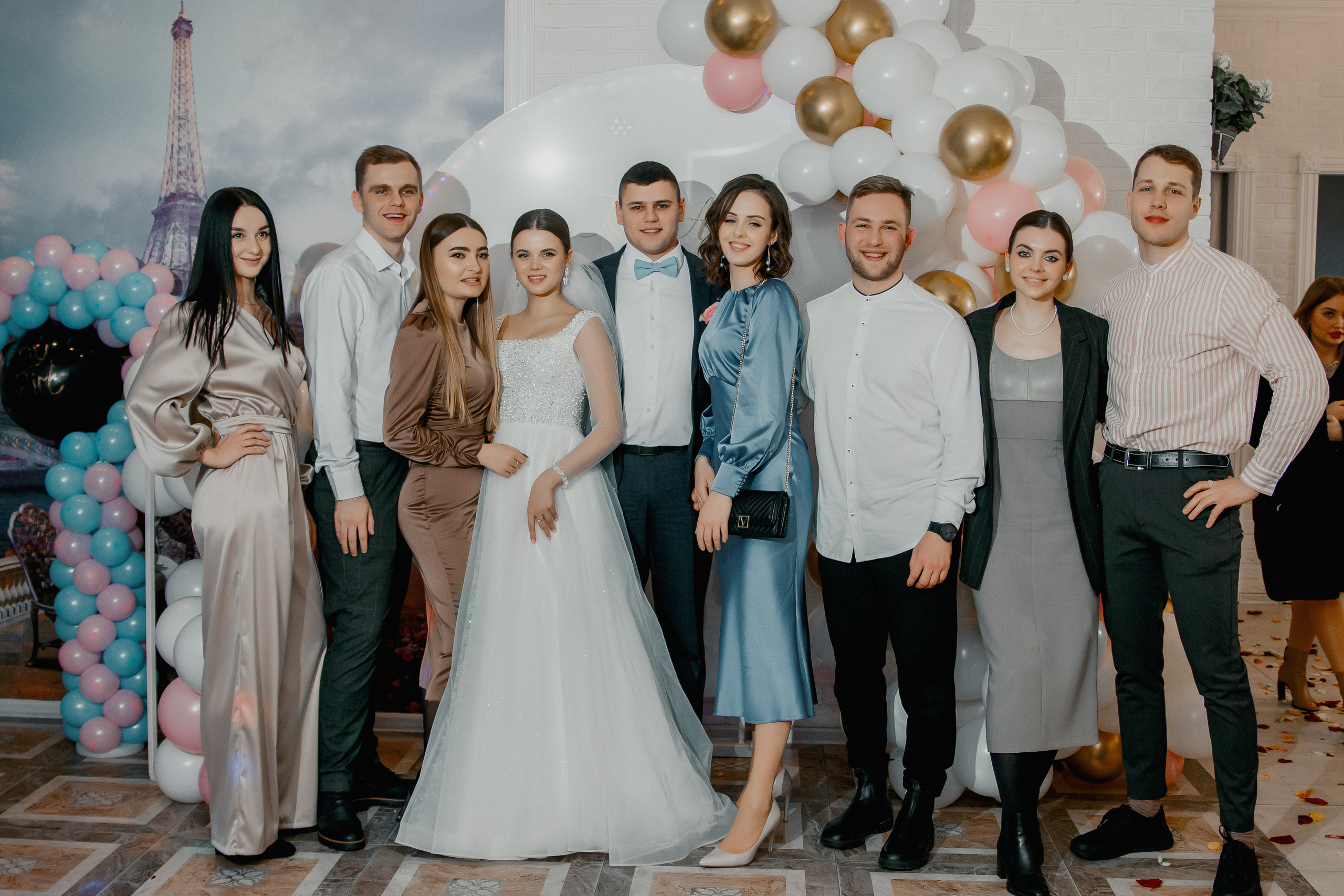 Банкет Анны и Кирилла. Свадебный и индивидуальный фотограф в Суворове Клюева Мария