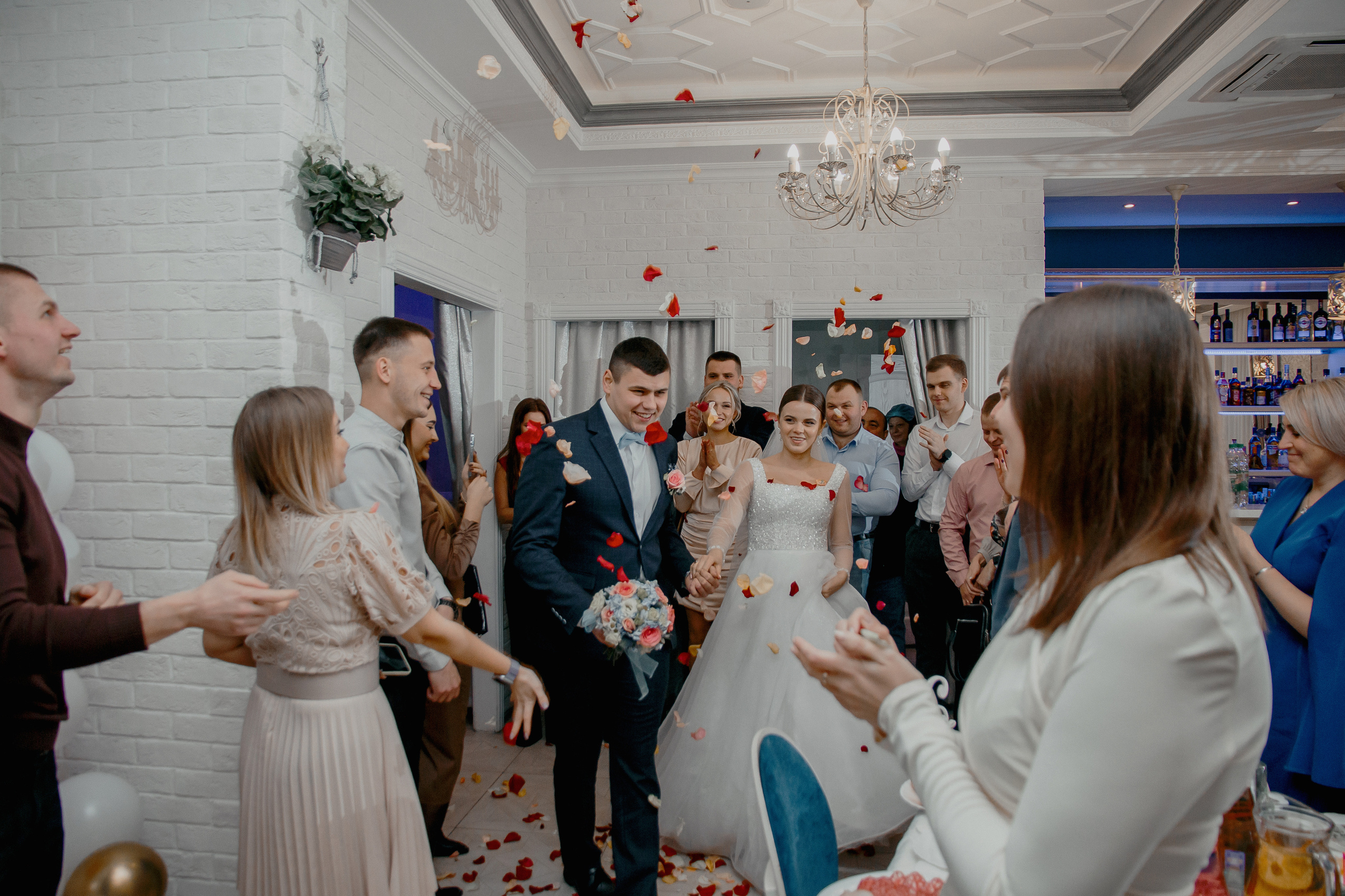 Банкет Анны и Кирилла. Свадебный и индивидуальный фотограф в Суворове Клюева Мария