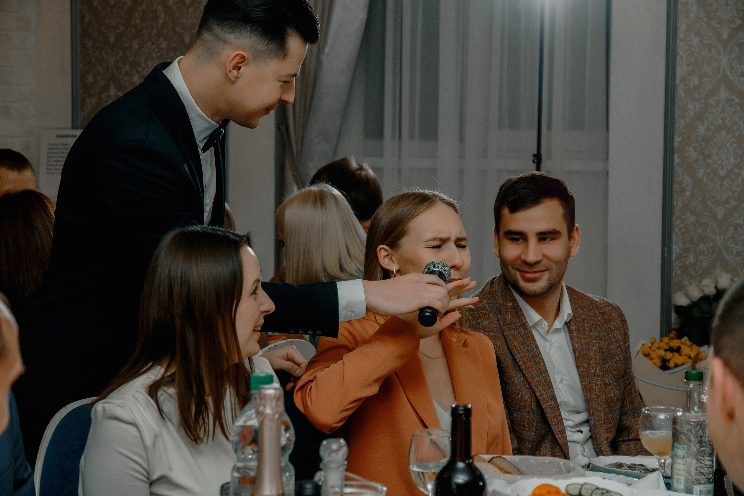 Банкет Анны и Кирилла. Свадебный и индивидуальный фотограф в Суворове Клюева Мария
