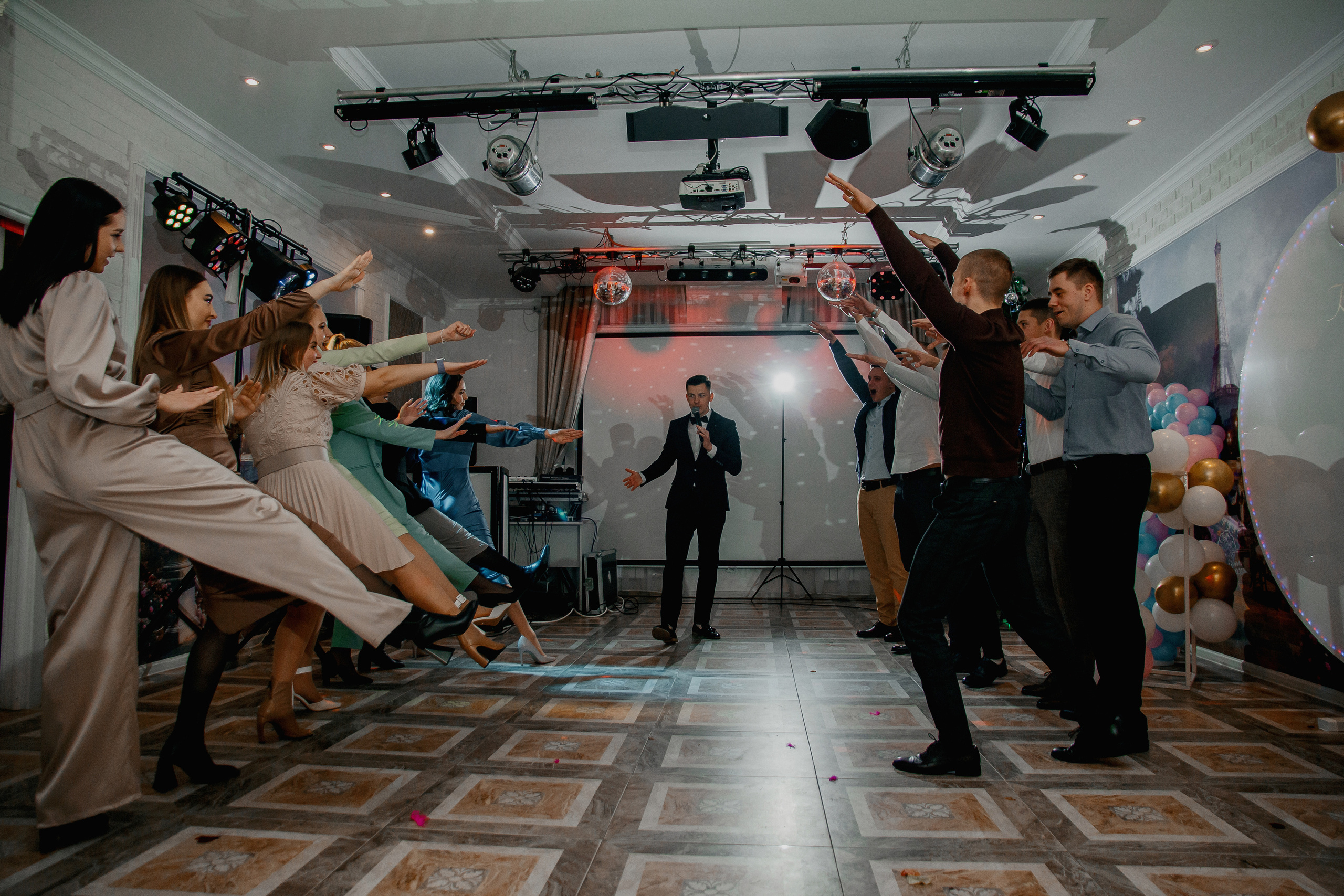 Банкет Анны и Кирилла. Свадебный и индивидуальный фотограф в Суворове Клюева Мария