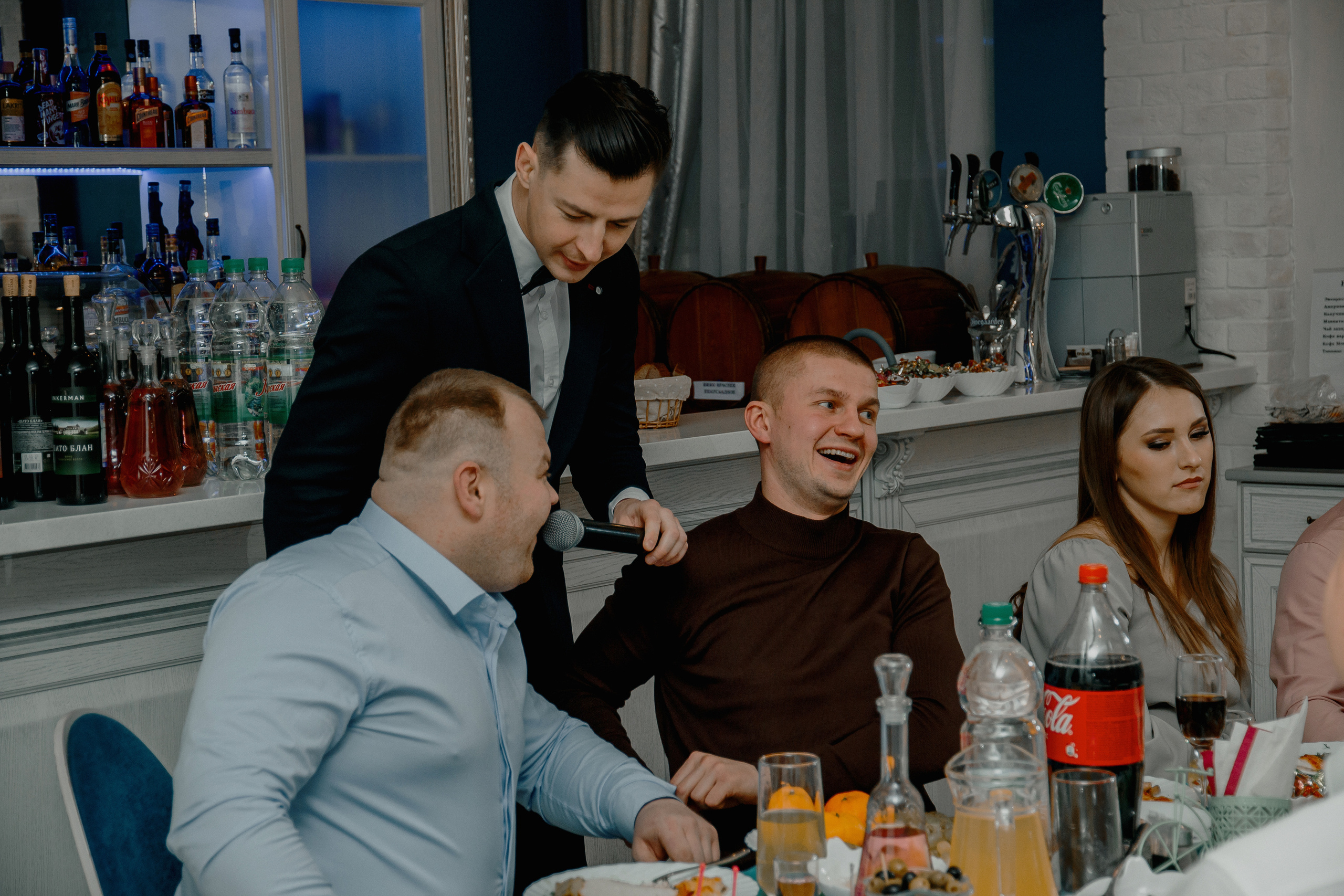 Банкет Анны и Кирилла. Свадебный и индивидуальный фотограф в Суворове Клюева Мария