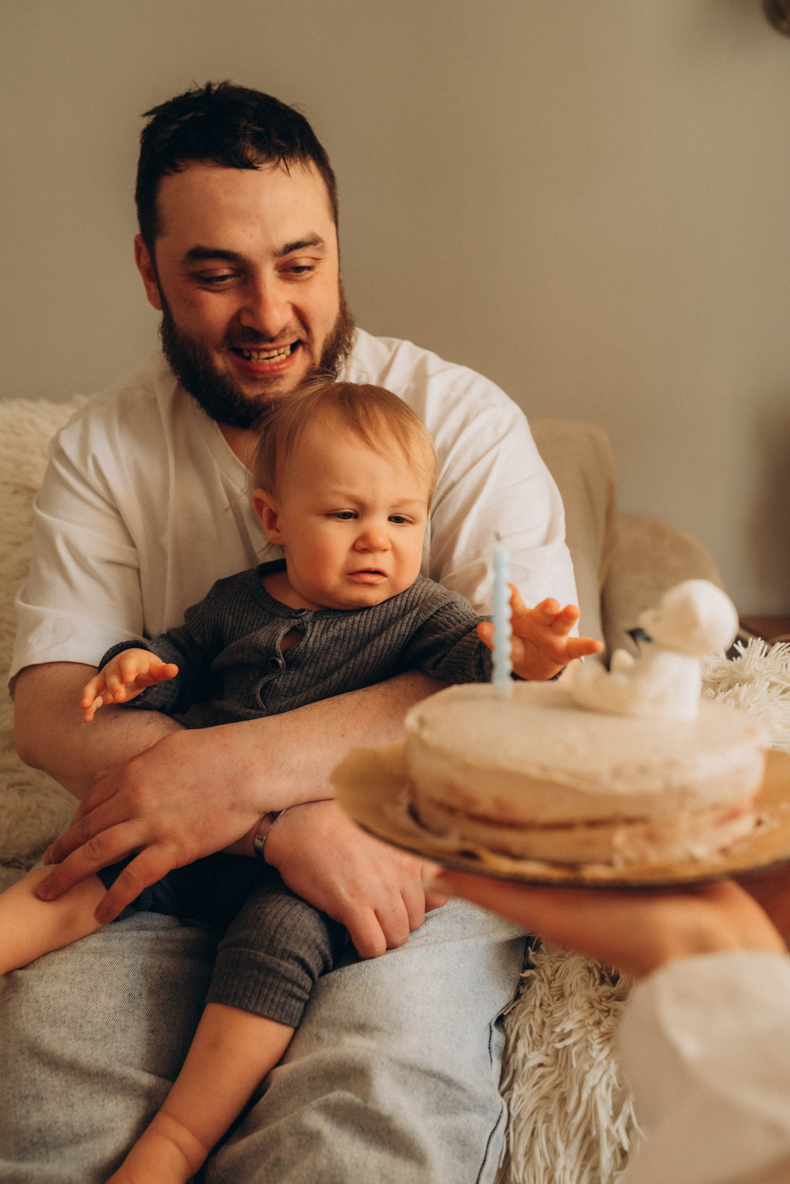 Домашняя фотосессия ко дню рождения малыша. Семейный фотограф в Железнодорожном Масаева Елена