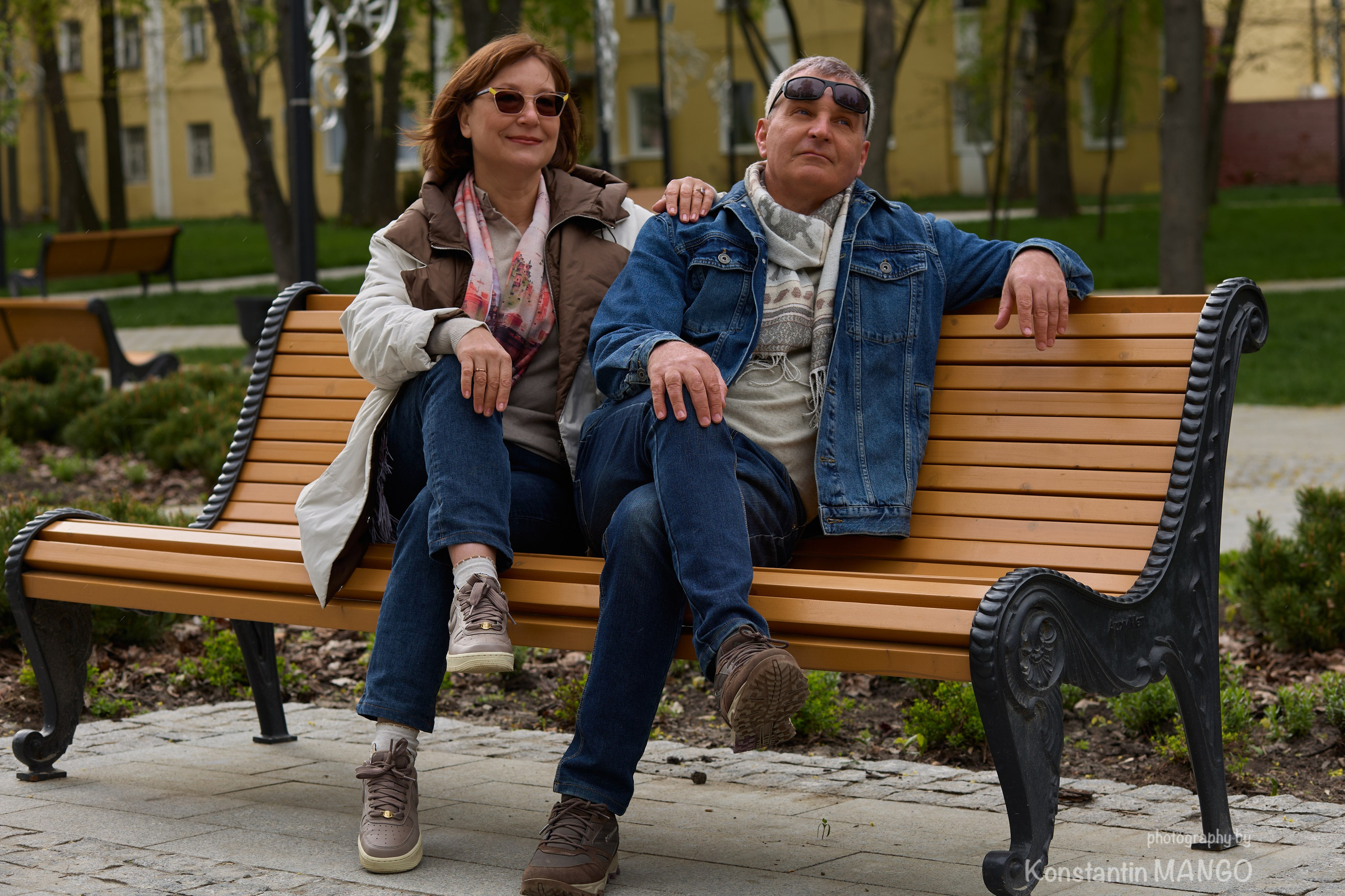 Фотосессия Love story Олега и Елены. Фотограф в Рязани. Свадьба, семейное фото, портрет. Константин Манго