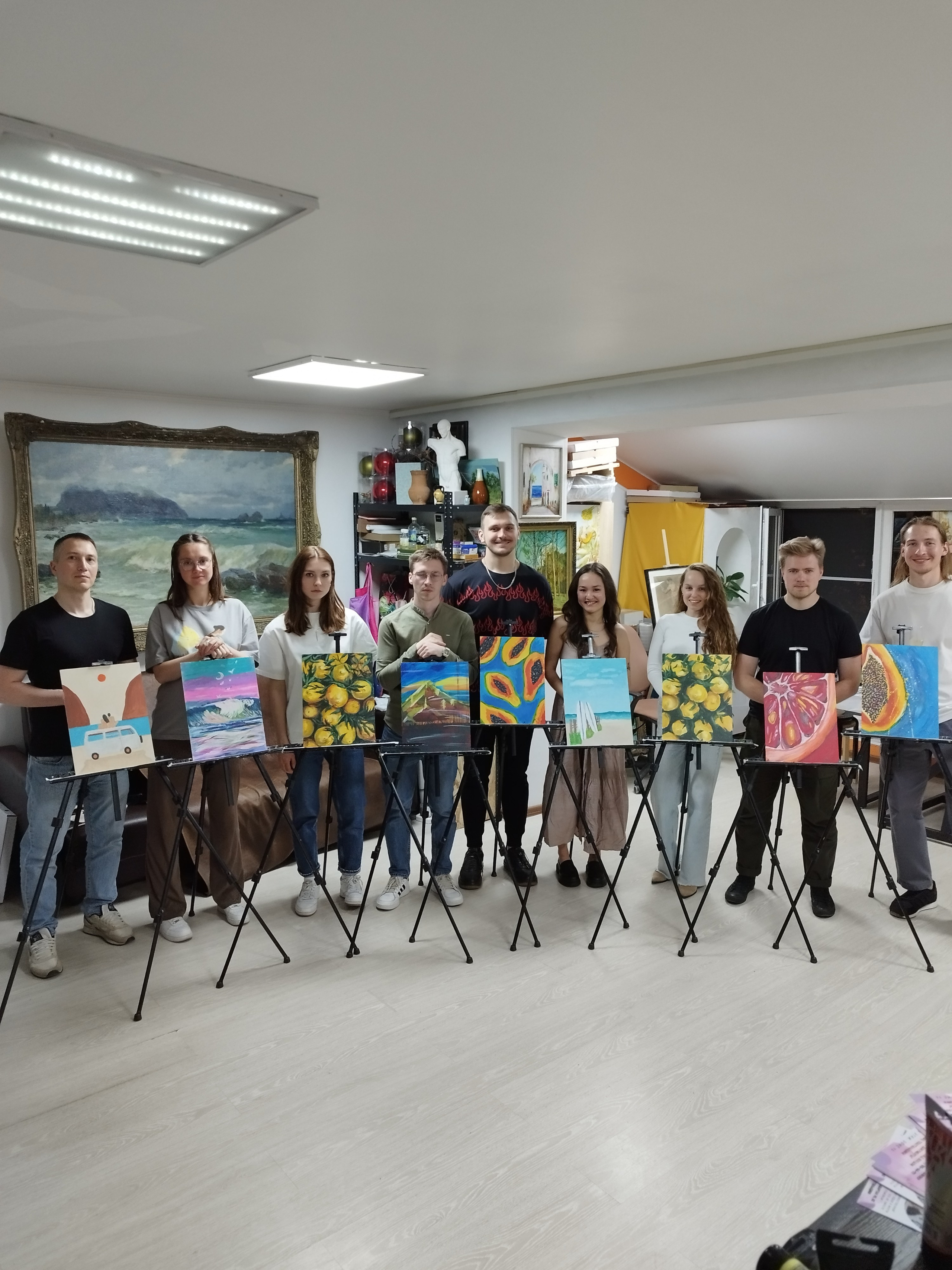 Арт-вечеринки. Арт-вечеринки и мастер-классы в Москве для взрослых и детей