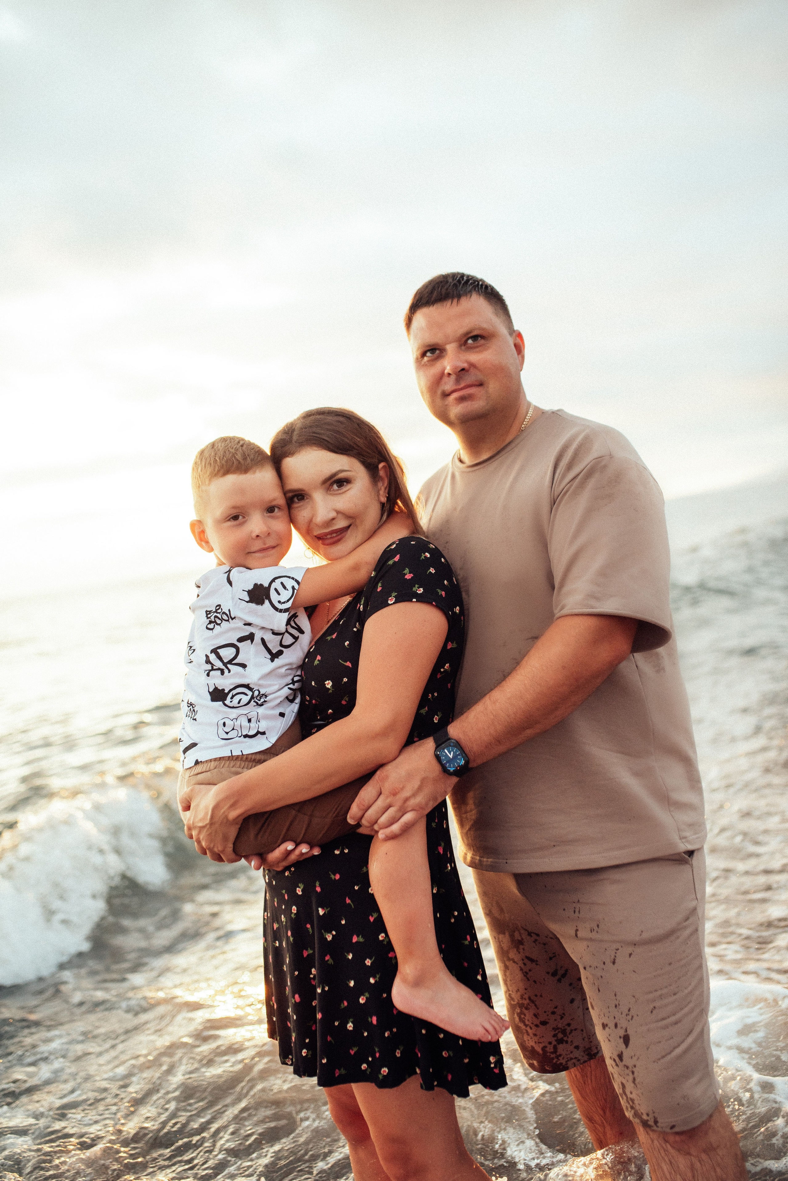 Семейная Фотосессия на соре в Сочи Лазаревской, Лос, Дагомысе, Адлере. Фотограф в Сочи — Маргарита Поганова