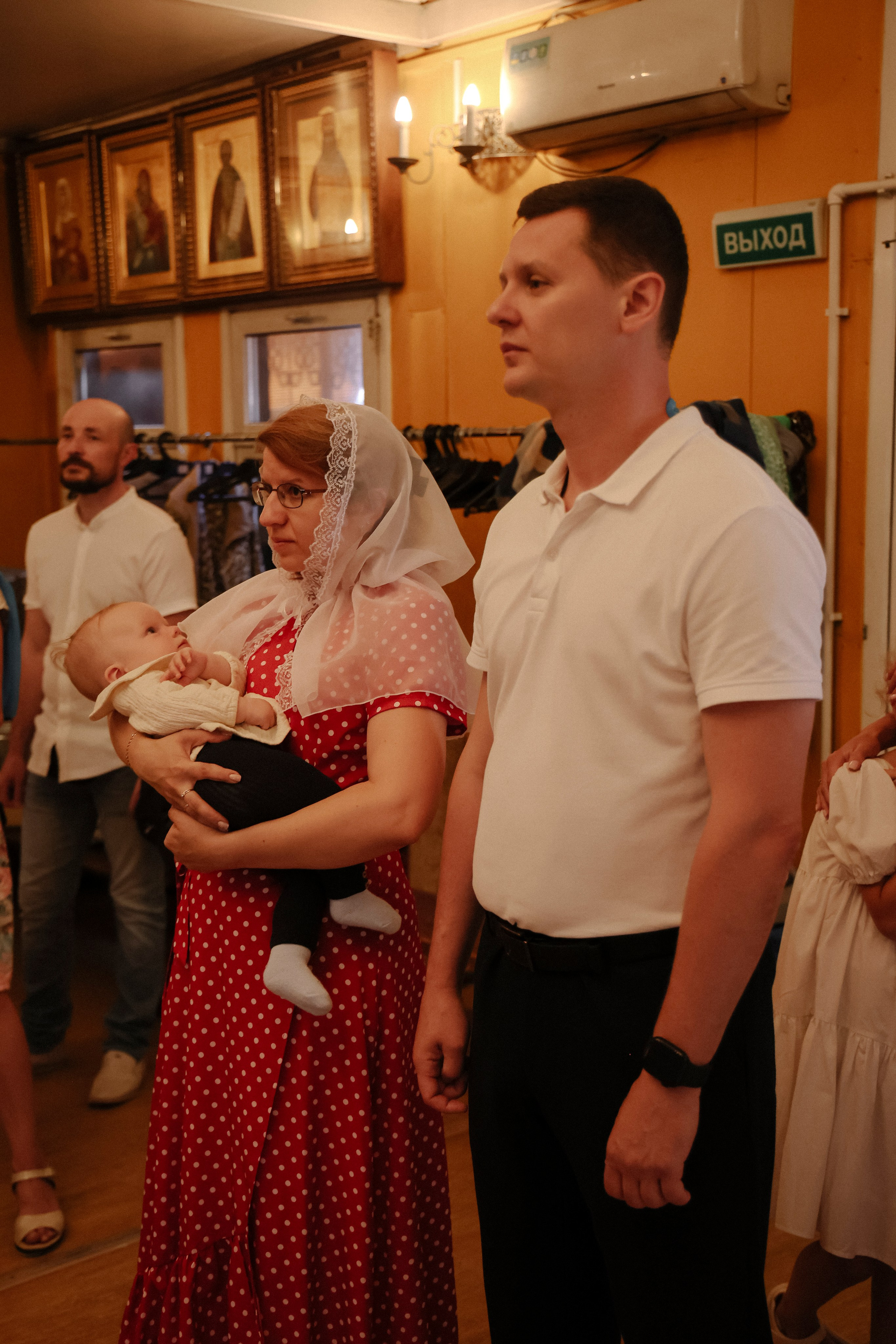 Крещение Анастасии. Фотограф новорожденных