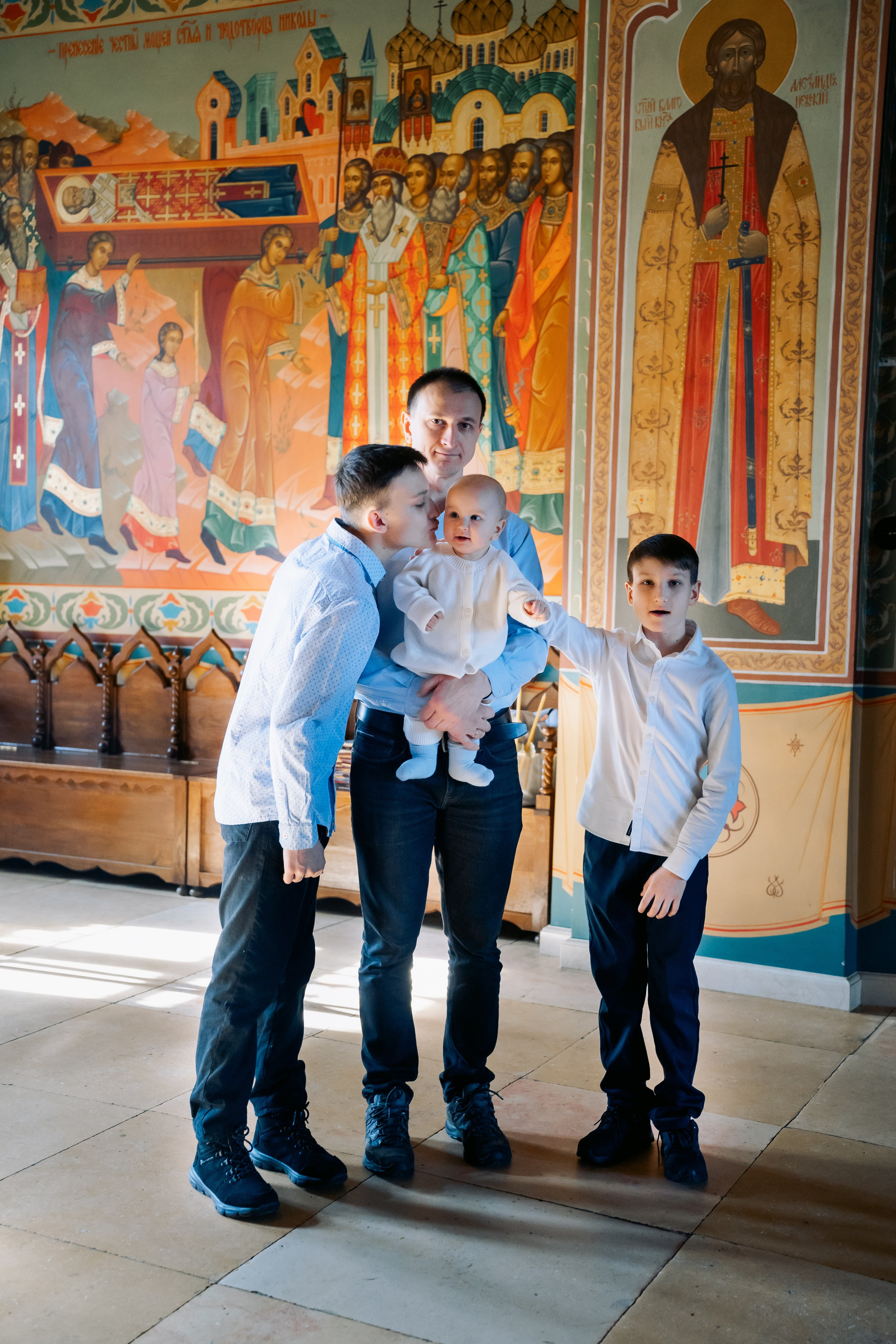 Крещение Мирона. Фотограф Казакова Анастасия