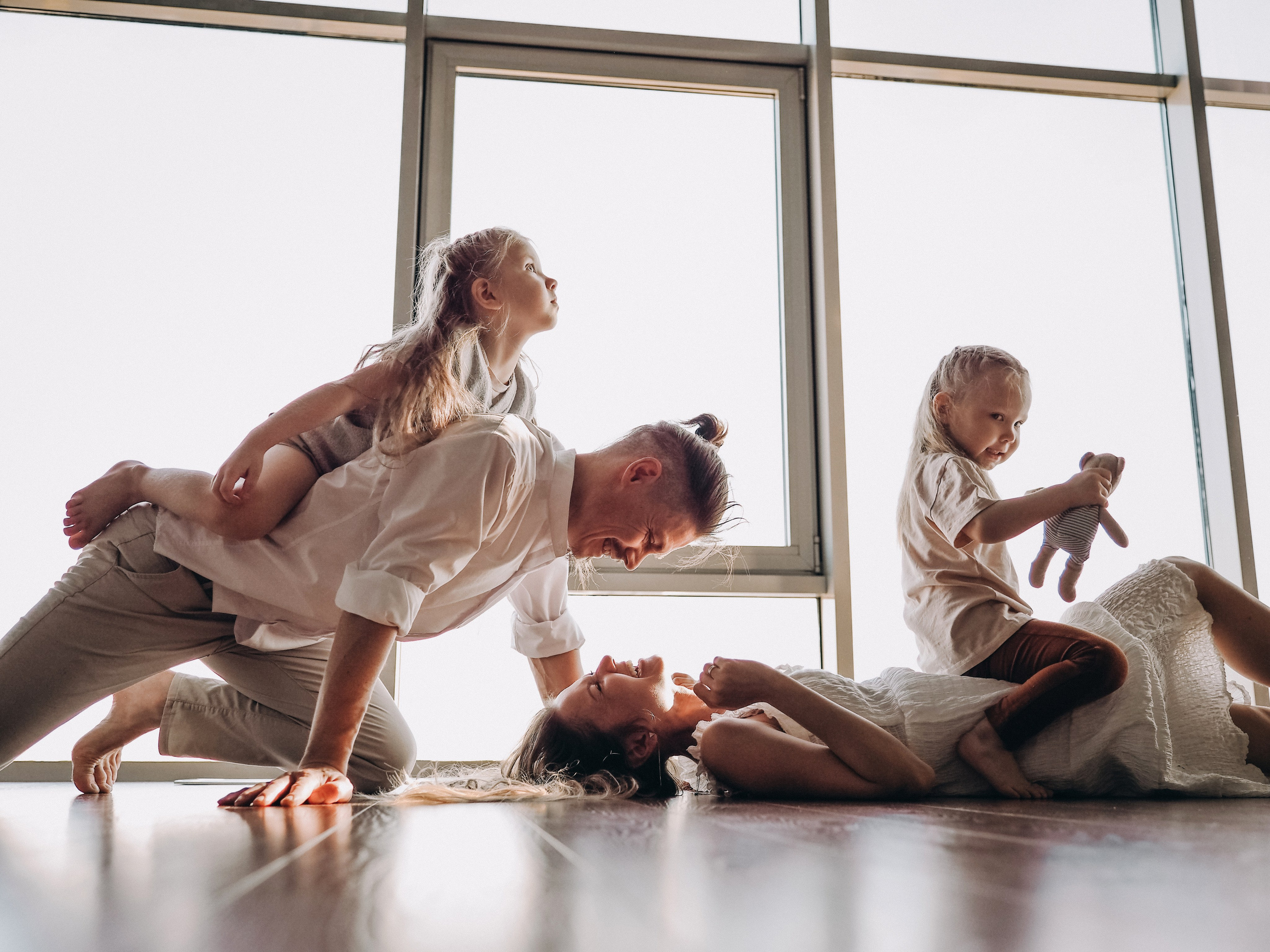 Съемка в студии. Семейный фотограф Ольга Барабанова