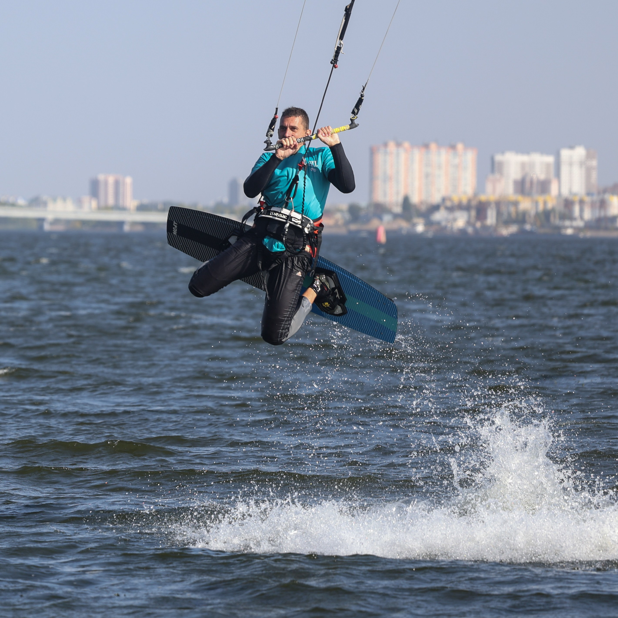Кайт-Серфинг на Волге. Фотограф Дмитрий Алексеев