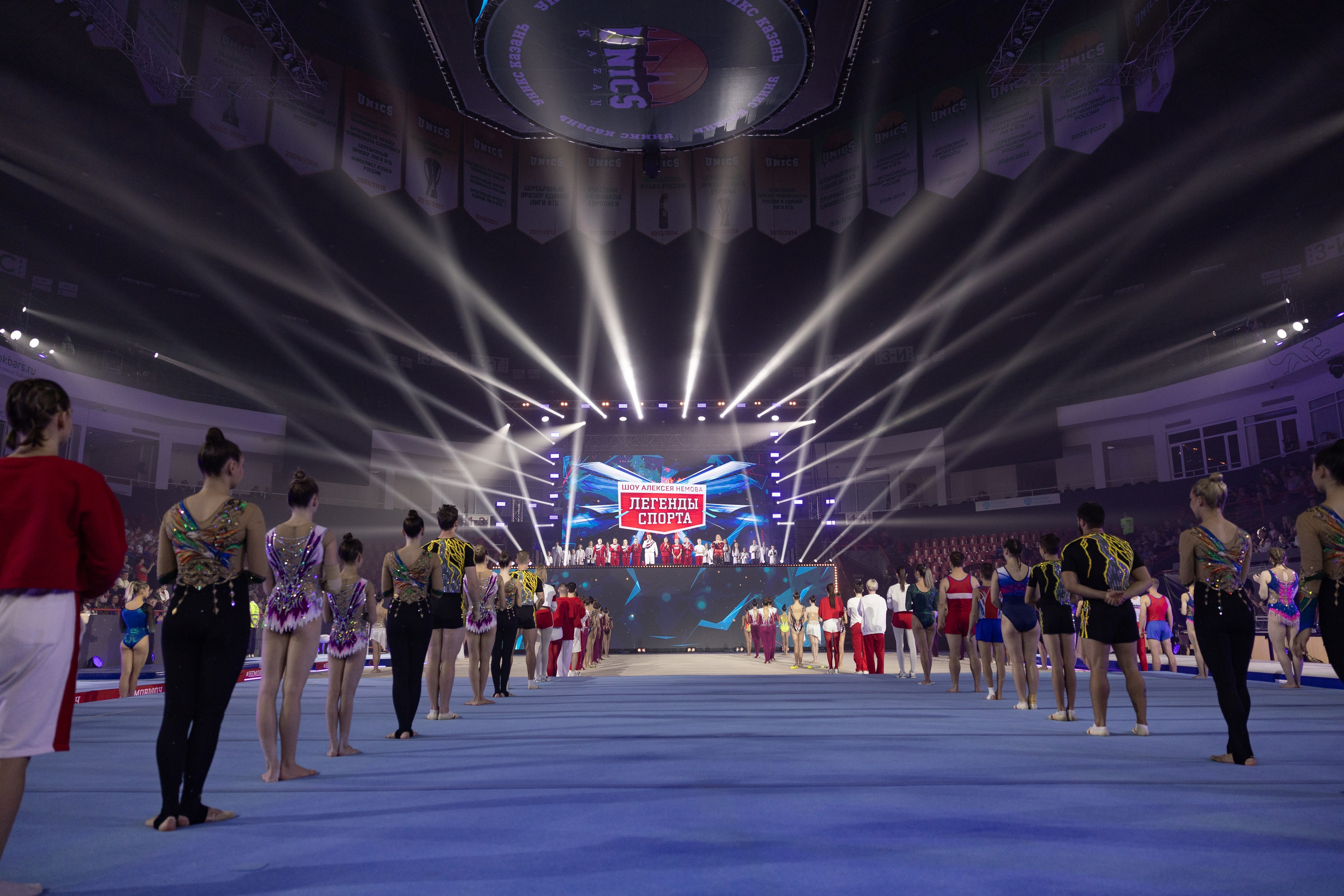 Шоу Алексея Немова «Легенды спорта». Спортивный репортажный фотограф Казань Нафис Сиразетдинов