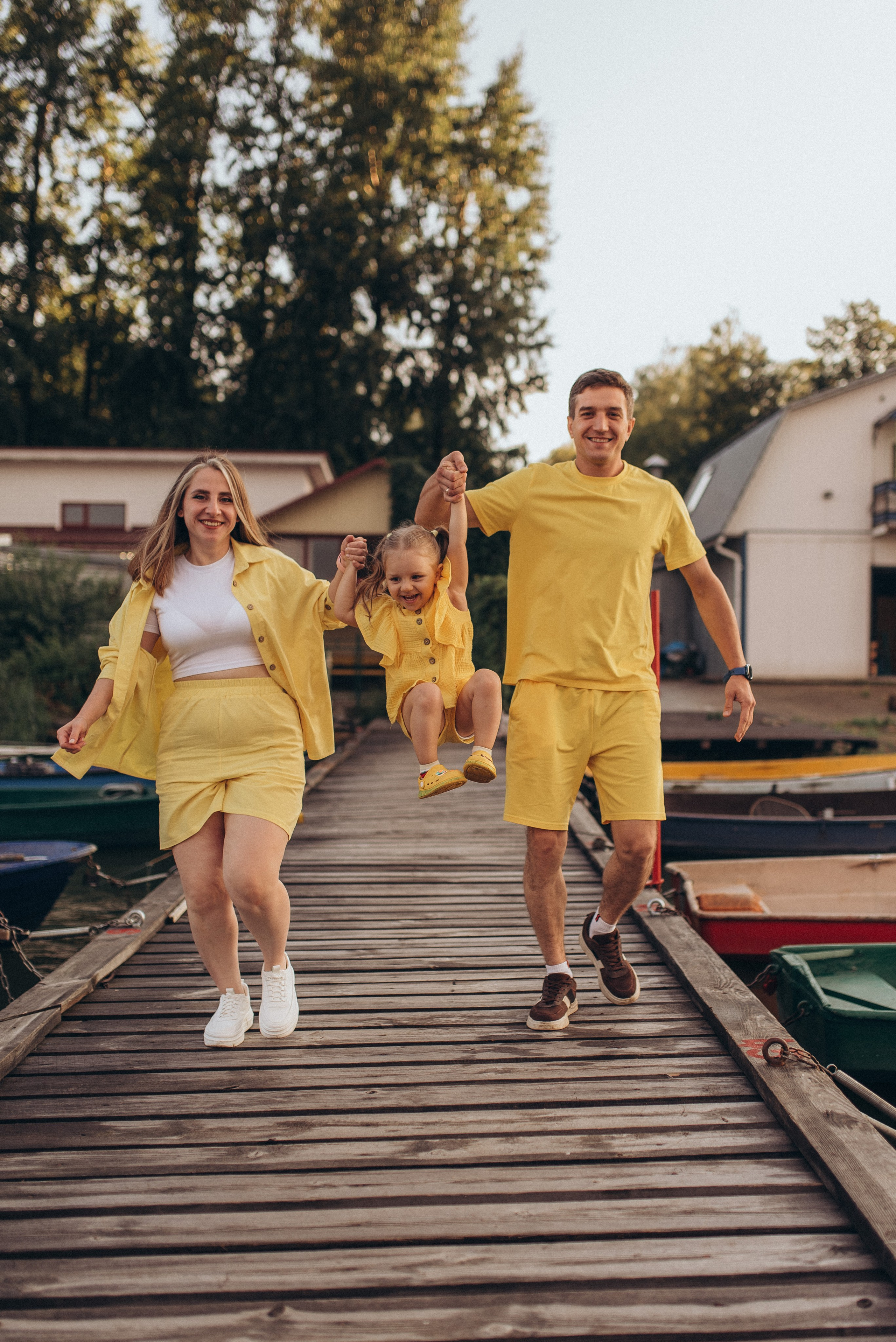 Летняя прогулка на закате. Семейный фотограф в Москве Екатерина Север