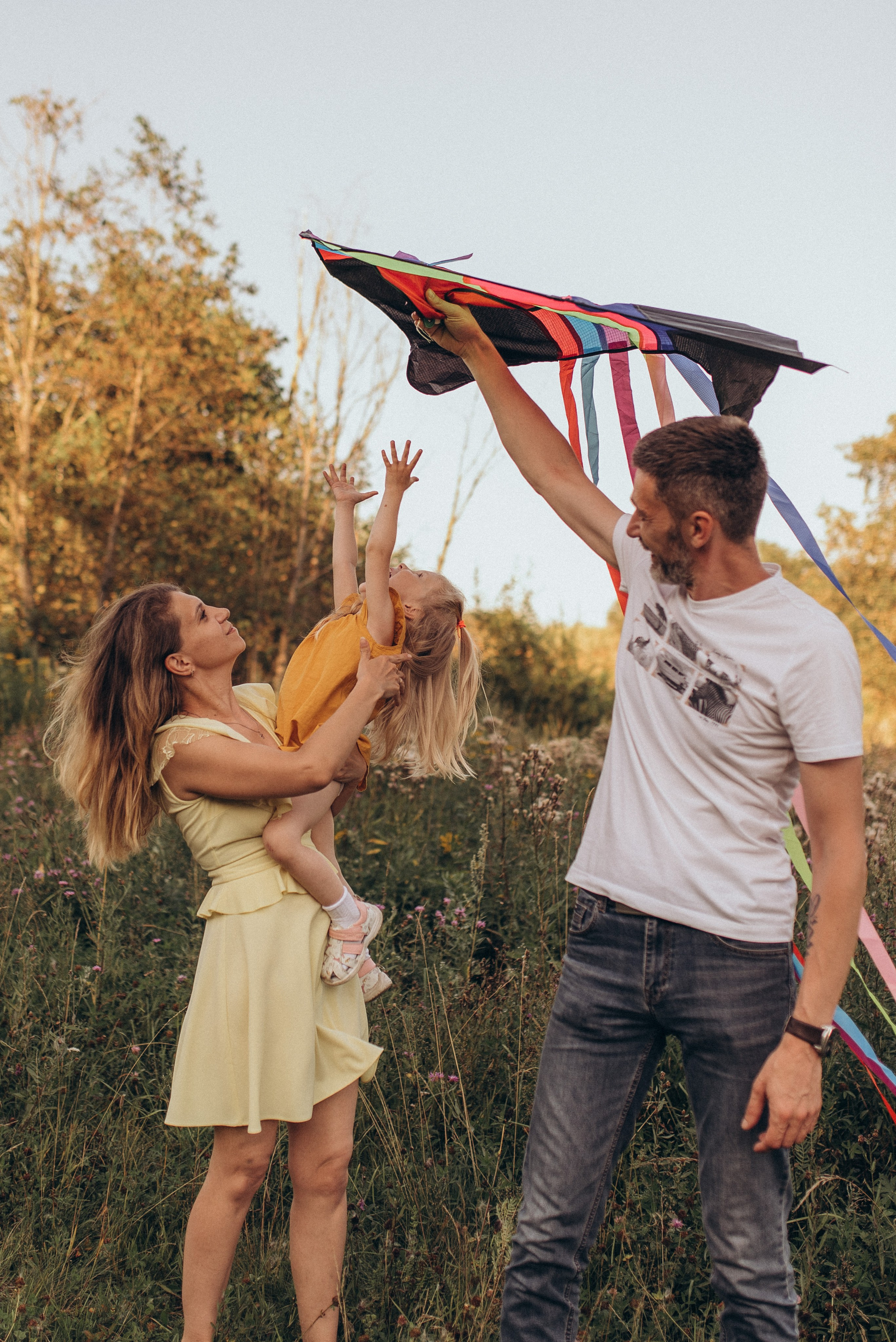 Воздушный змей. Семейный фотограф в Москве Екатерина Север