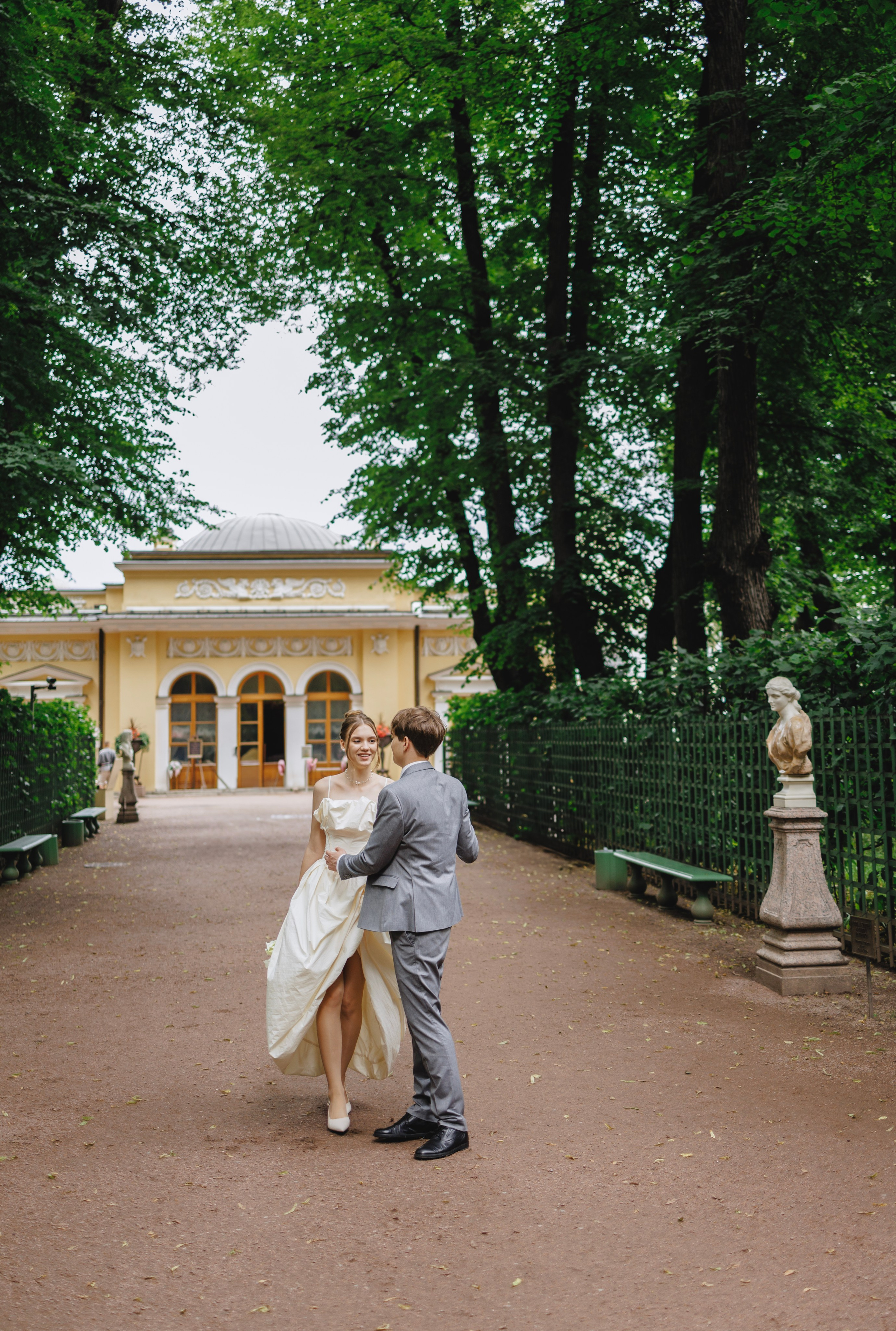 Артем Варвара, Летний сад. Боженова Елена фотограф Санкт-Петербург