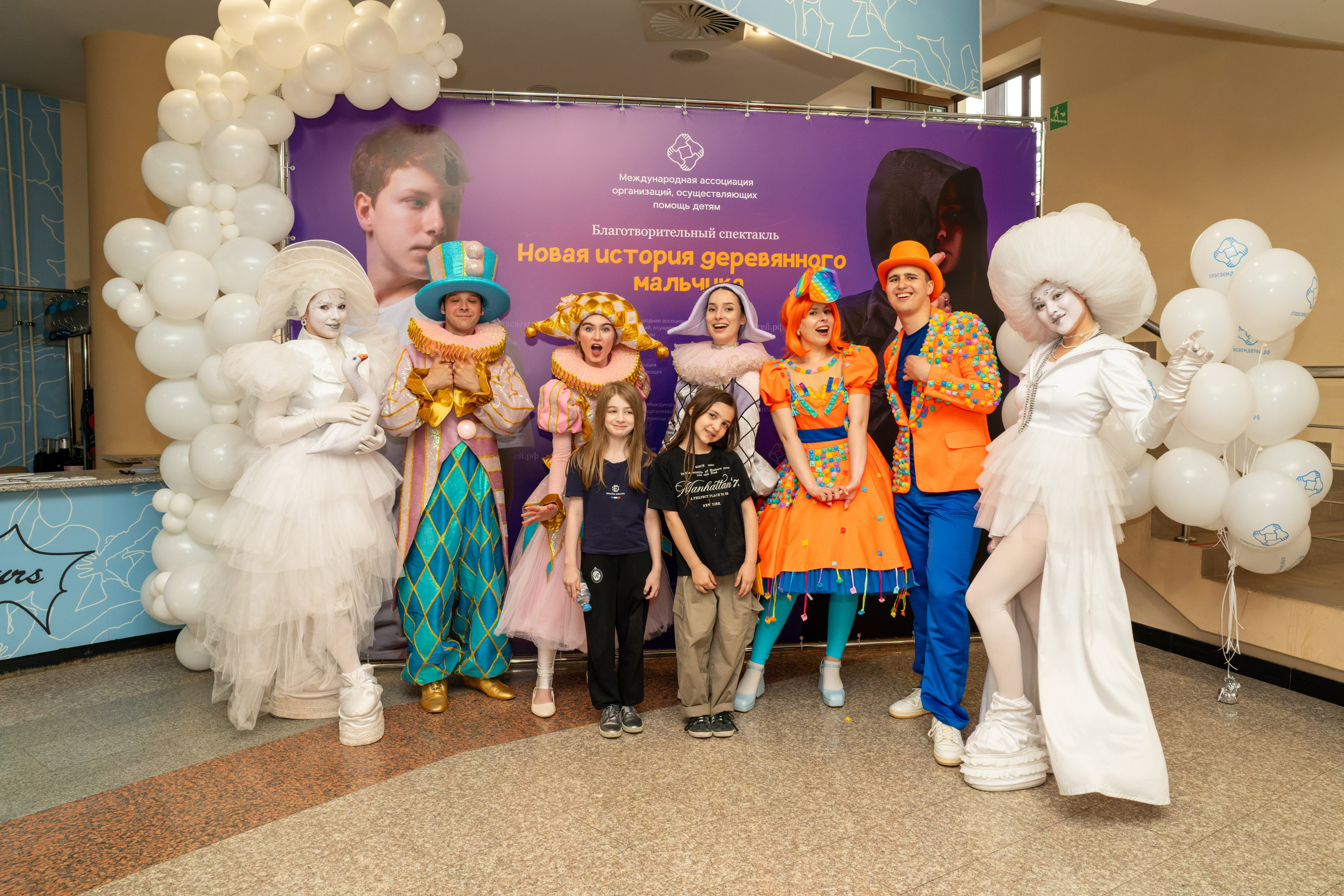 Съёмка благотворительного спектакля «Новая история деревянного мальчика». «Студия DRONAVT`s» — видеосъёмка и фотография г. Москва