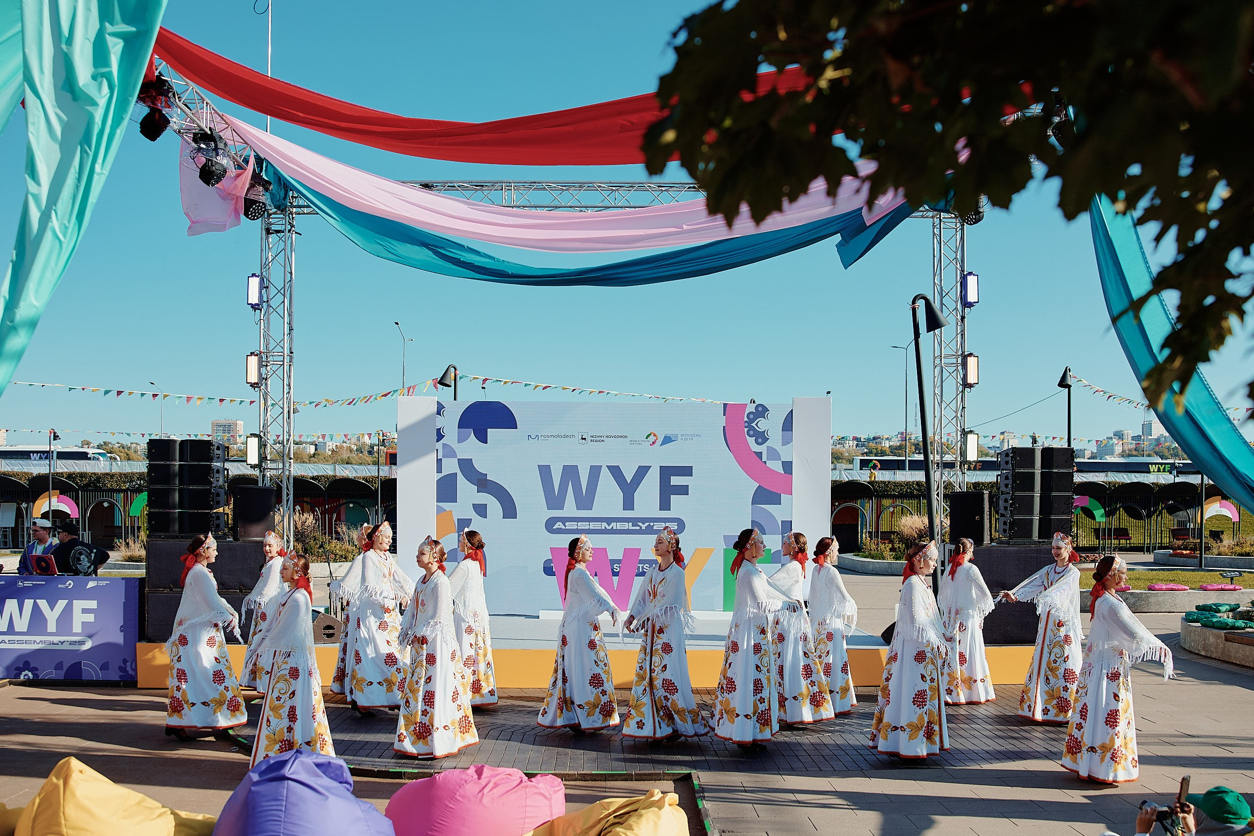 Слет фестиваля молодежи 2025. Репортажная съемка в Москве