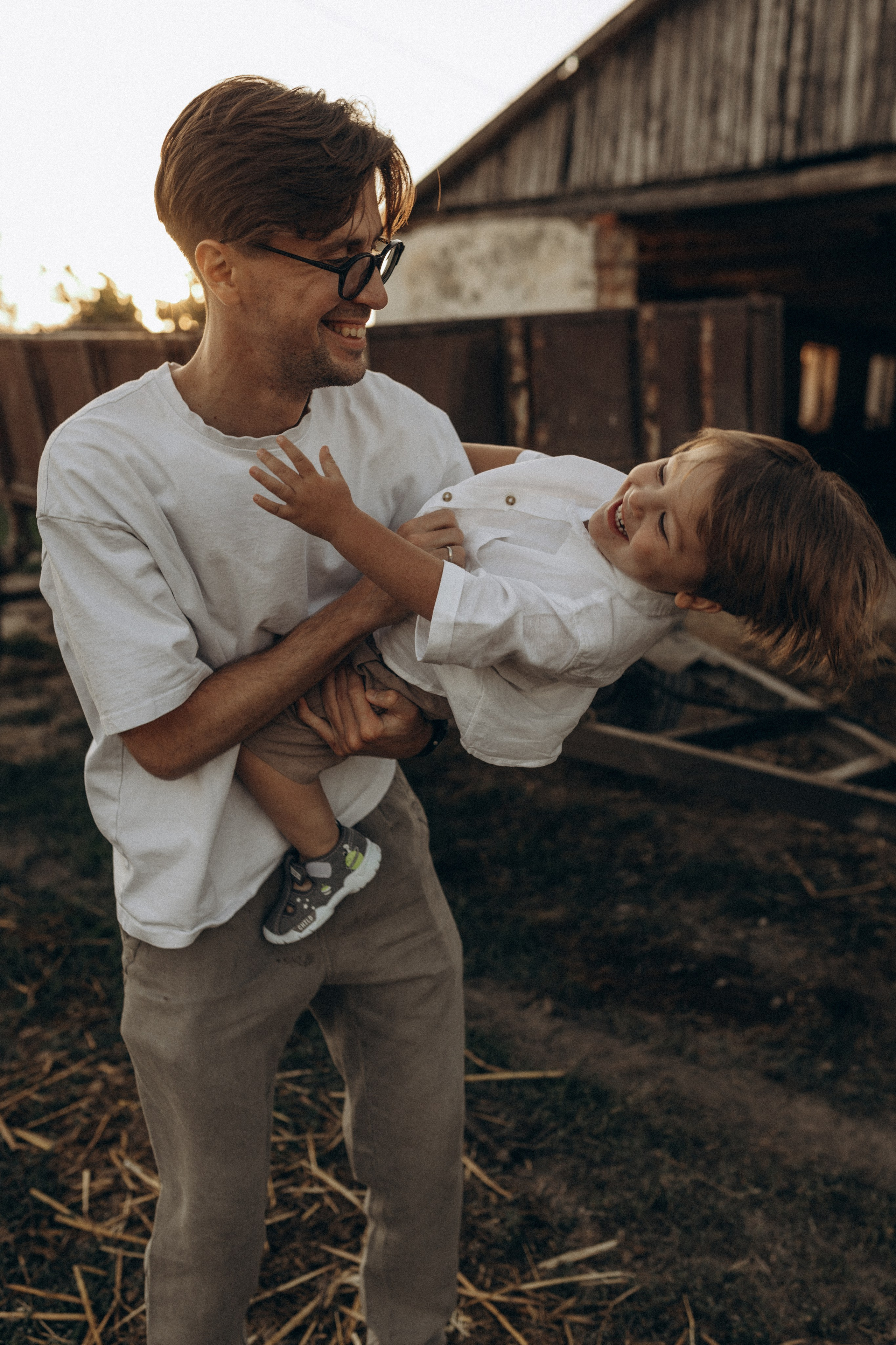 Миша Таня и Лев на ферме. Семейный фотограф в Новороссийске и Анапе Александра Яковлева