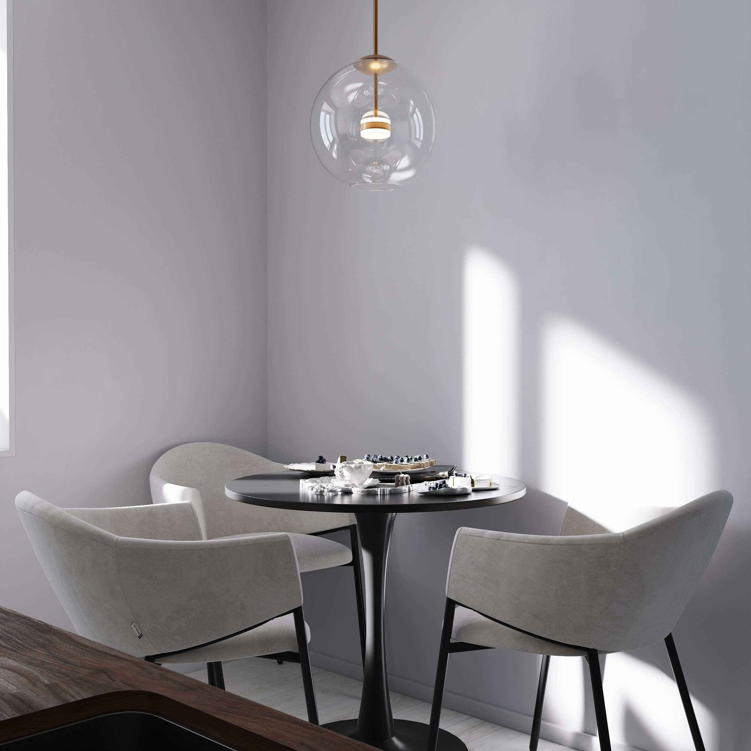 Soft Nordic Calm. Dissirra — интерьерные 3D-визуализации. Фотореалистичные рендеры для дизайнеров и студий