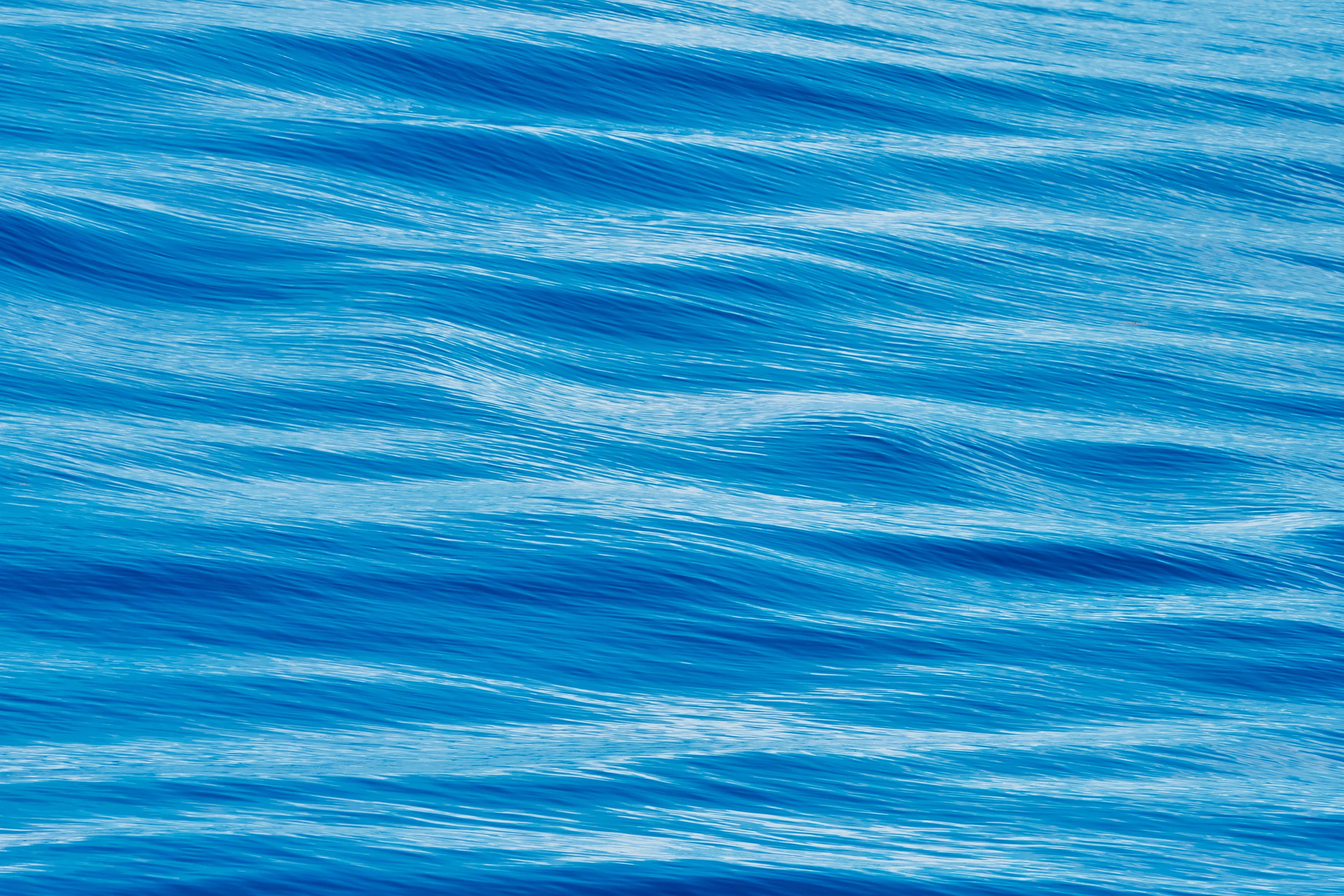 водная поверхность, волны, океан, море