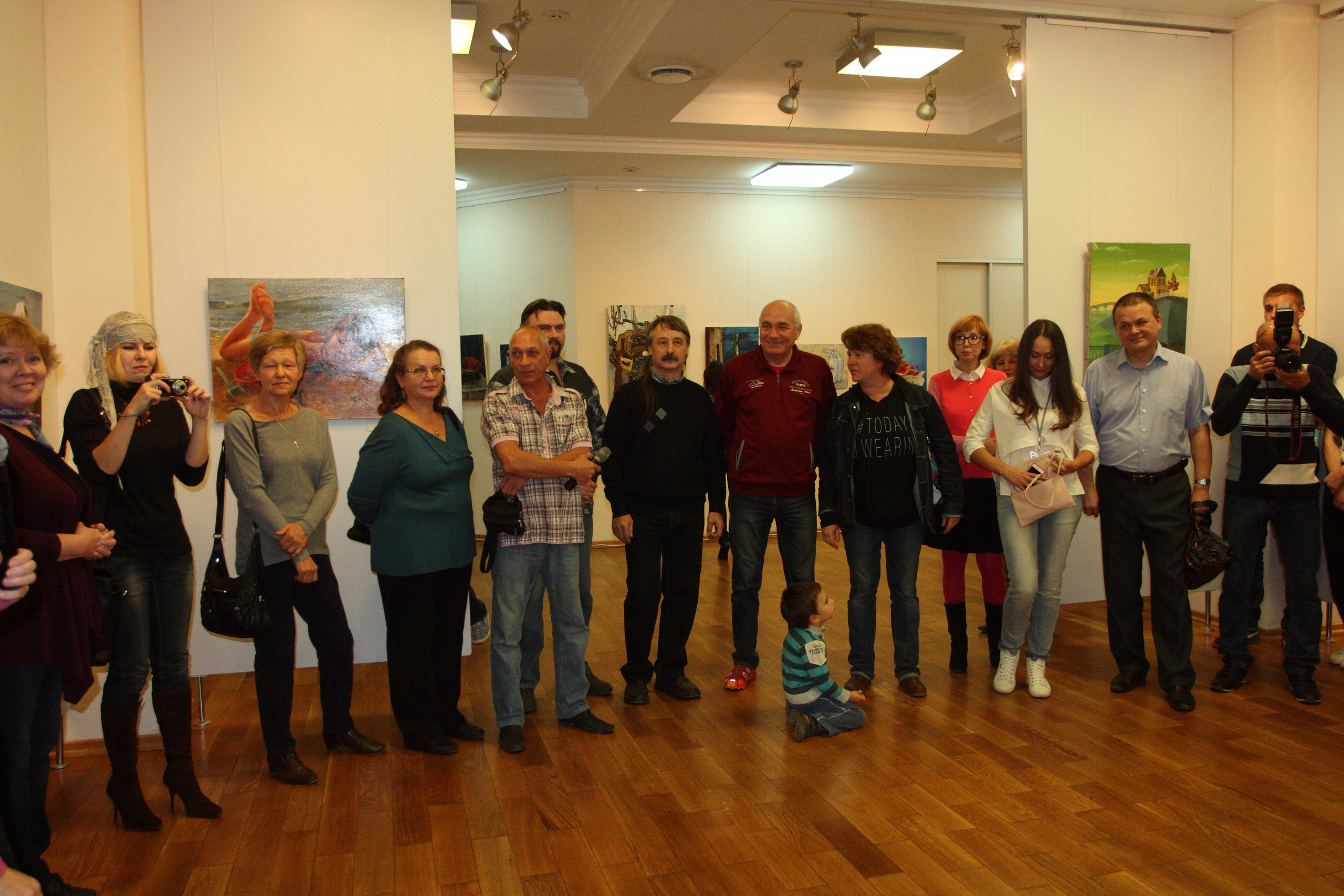 04.10.2016 Открытие выставки «Живопись и фотография». Фотообъединение Самарского областного отделения Союза журналистов России