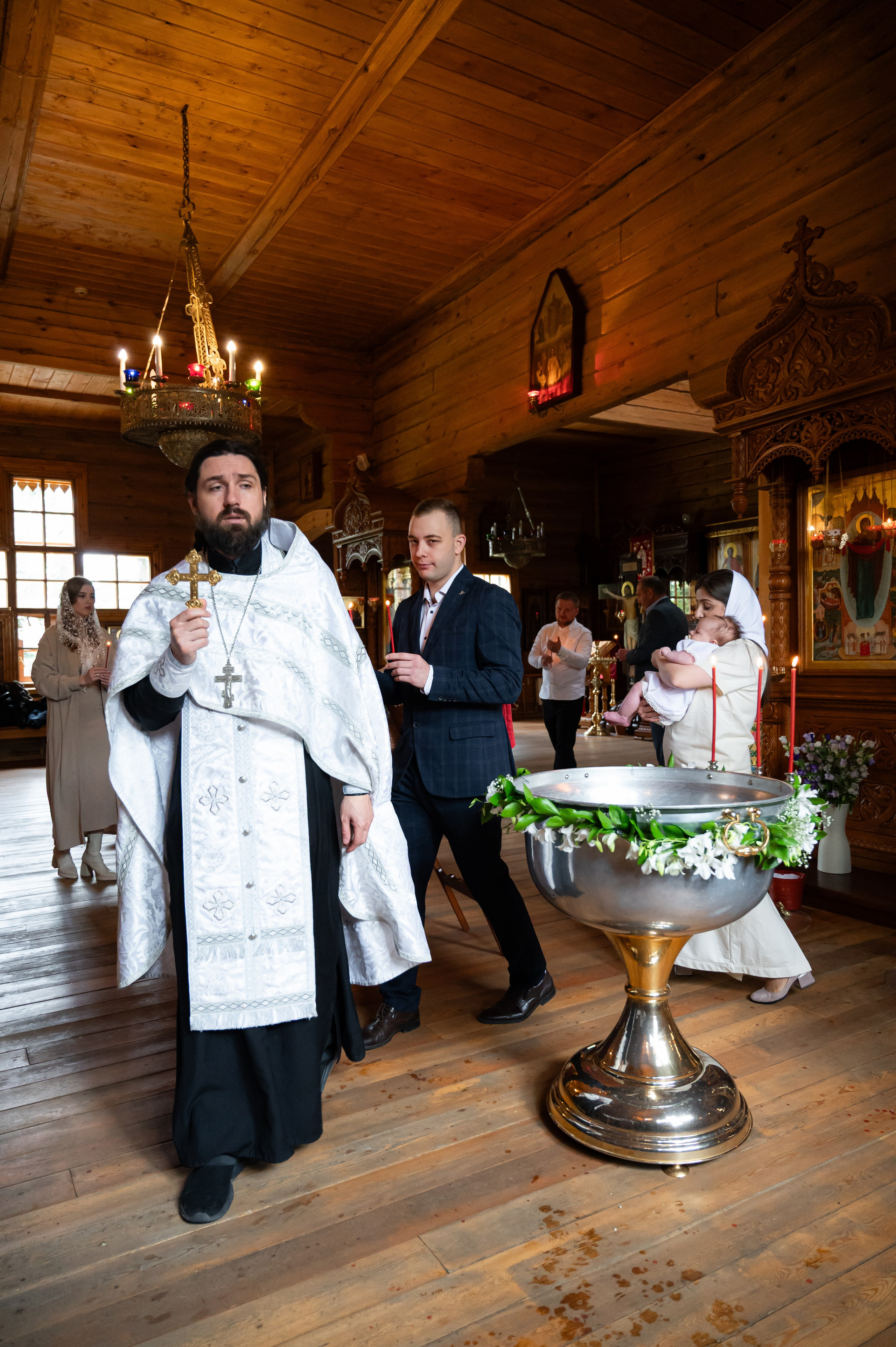 Крещение. Портретный и свадебный фотограф в Москве Анастасия Терентьева