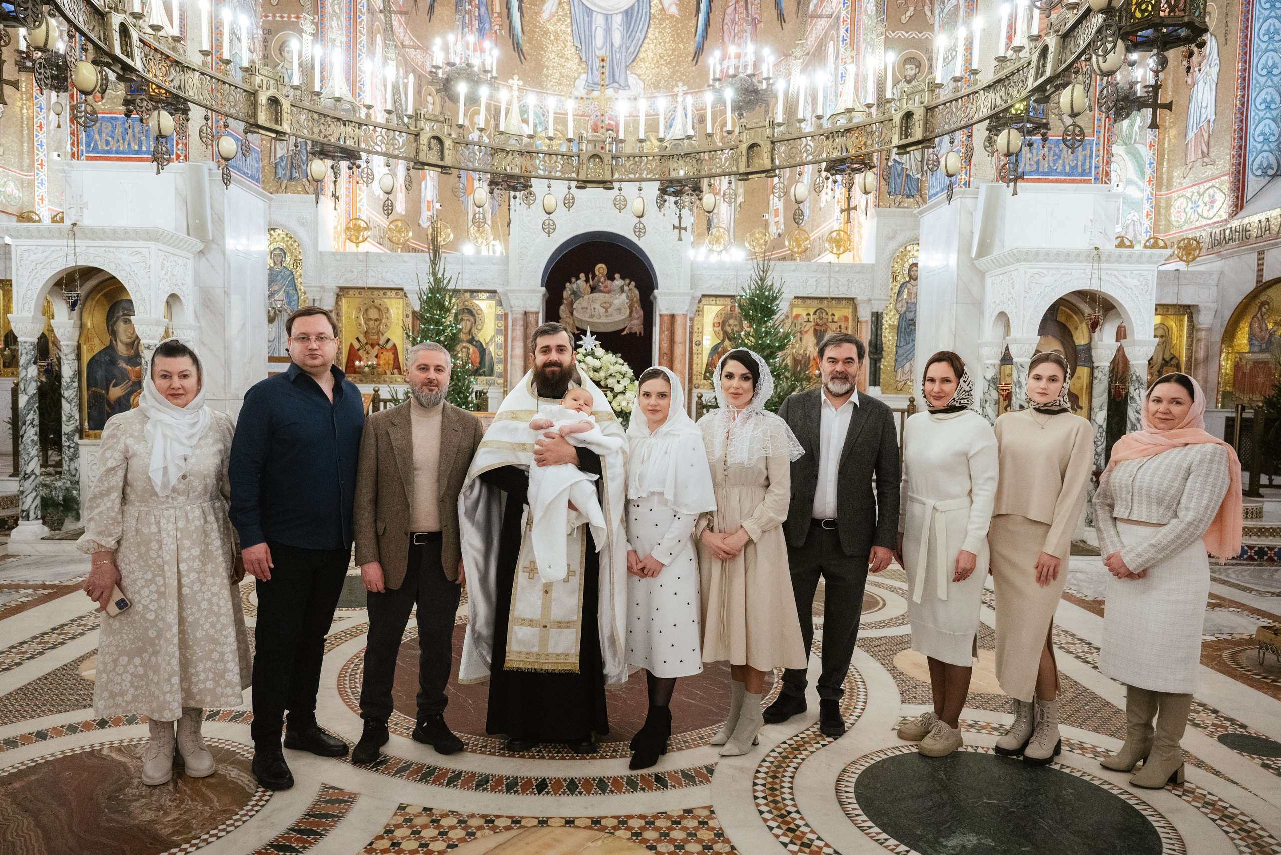 Январское крещение Савелия Ясенево. Фотограф Алёна Мил