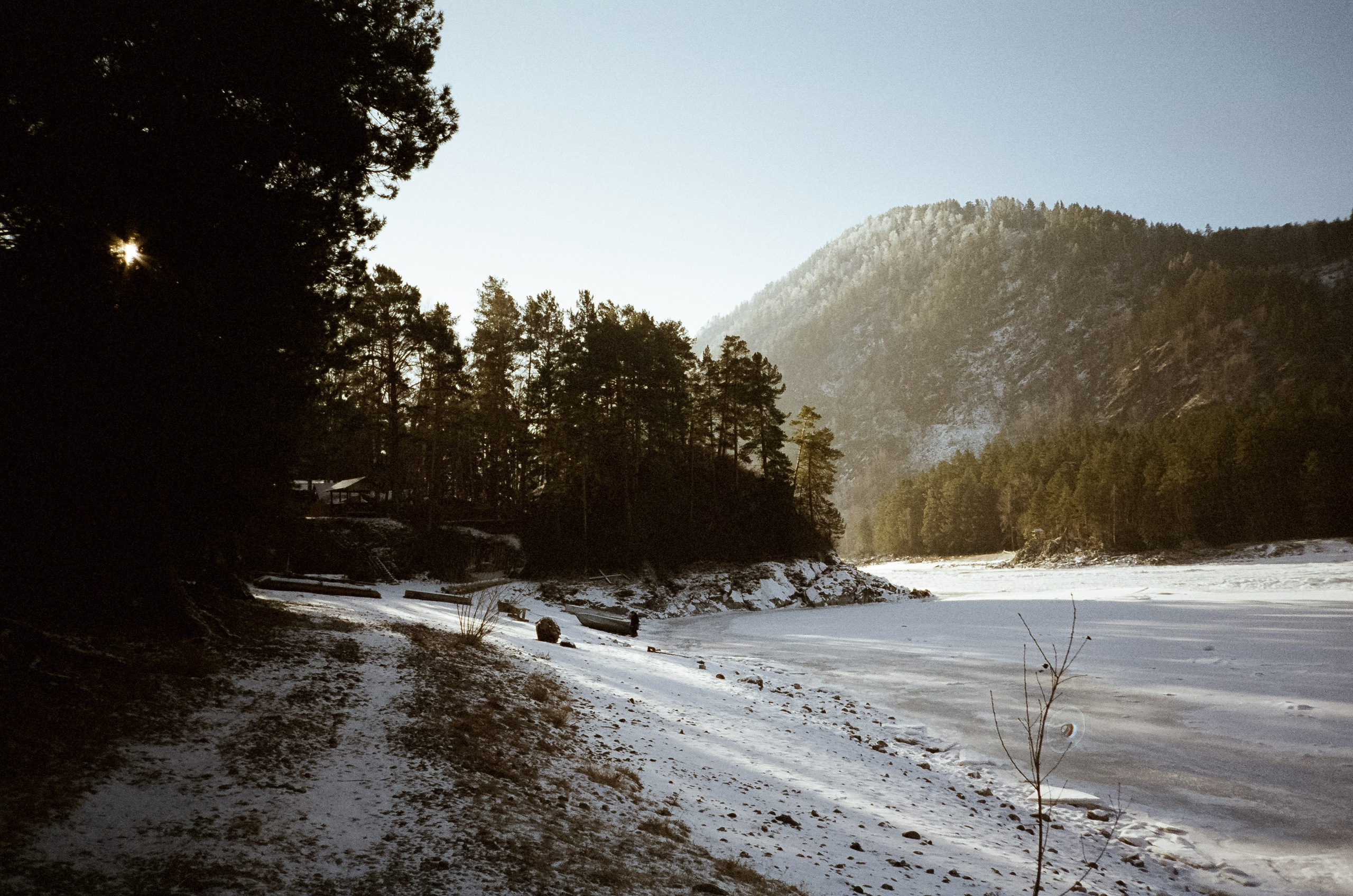 Кызыл-Таш. Зимний пляж. Фотограф-документалист Мария Осокина