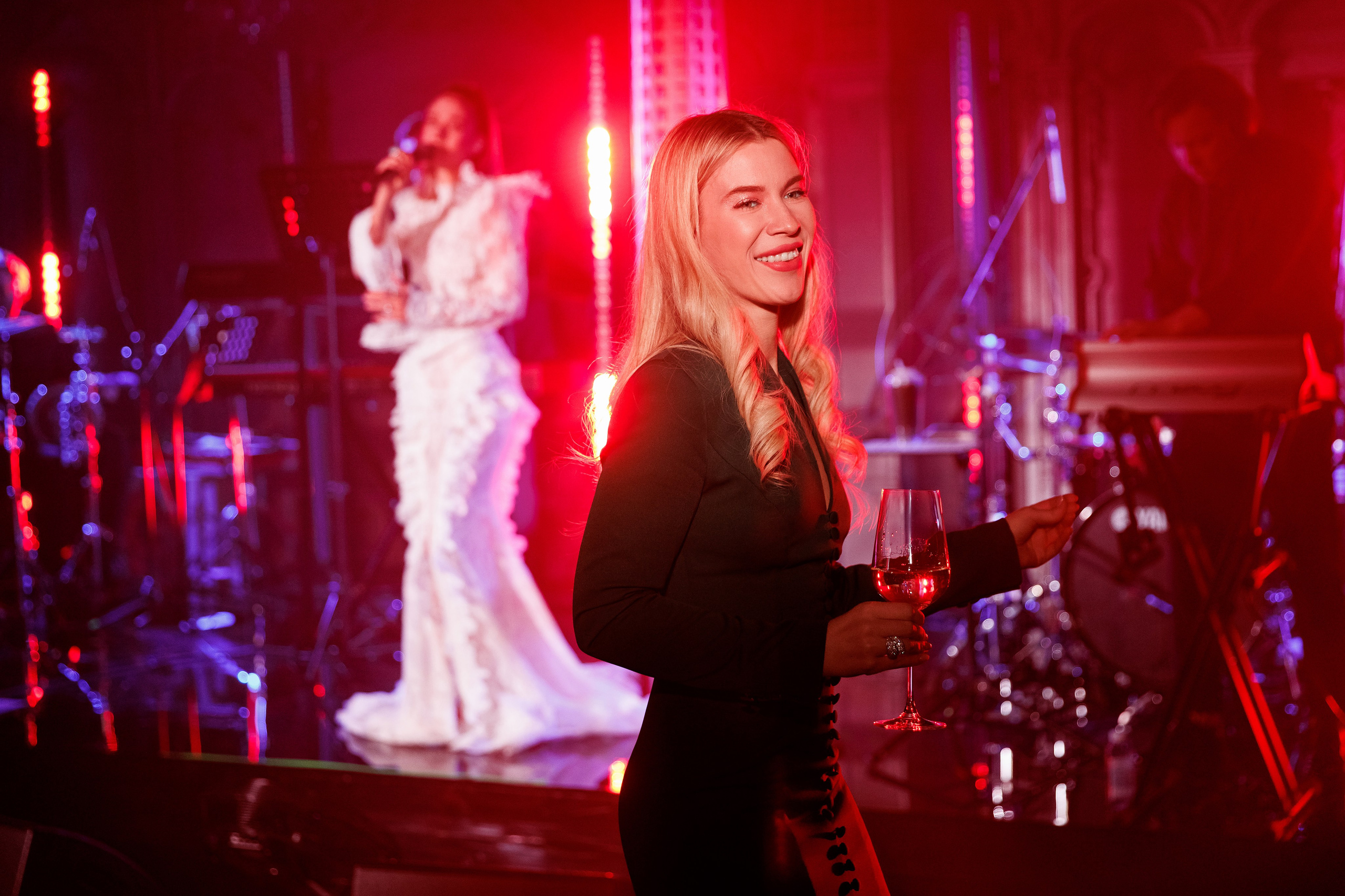 Новогодний ужин Сбер