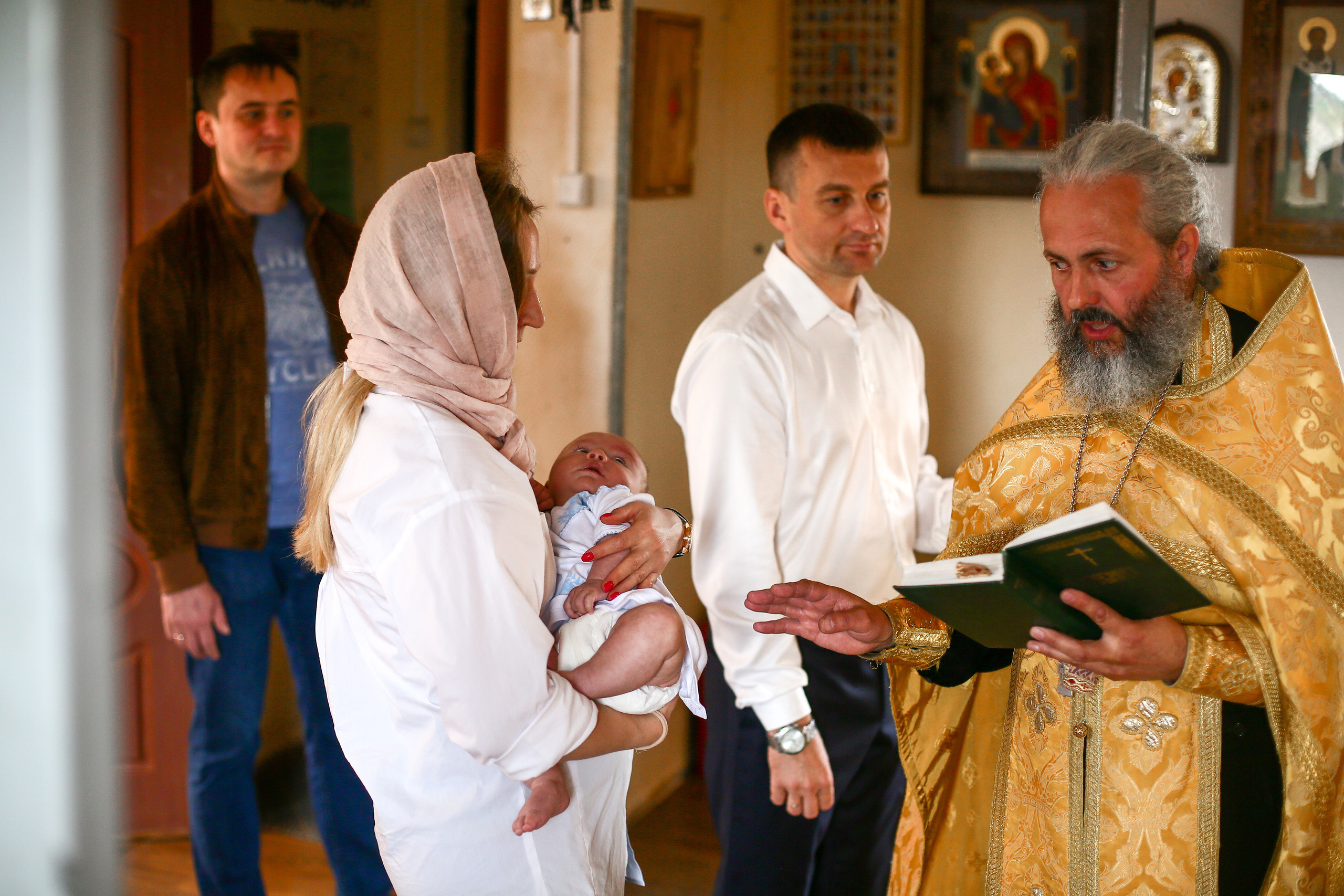 Крестины Инны. Фотограф Антон Чупринин