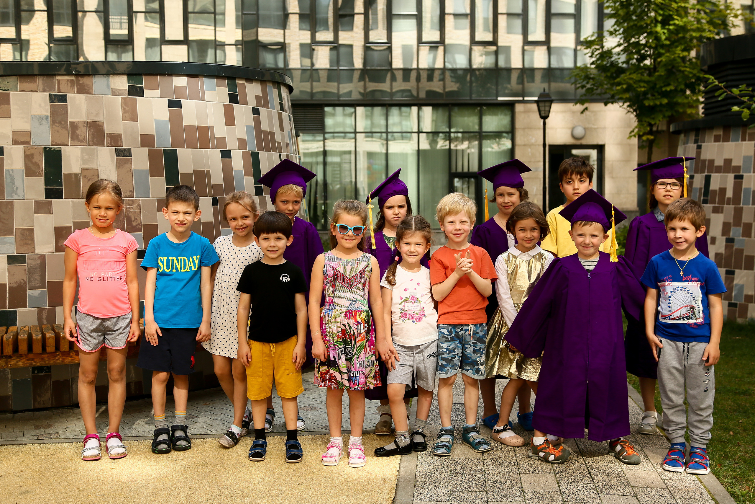 Выпускной в садике Sun School. Фотограф Антон Чупринин