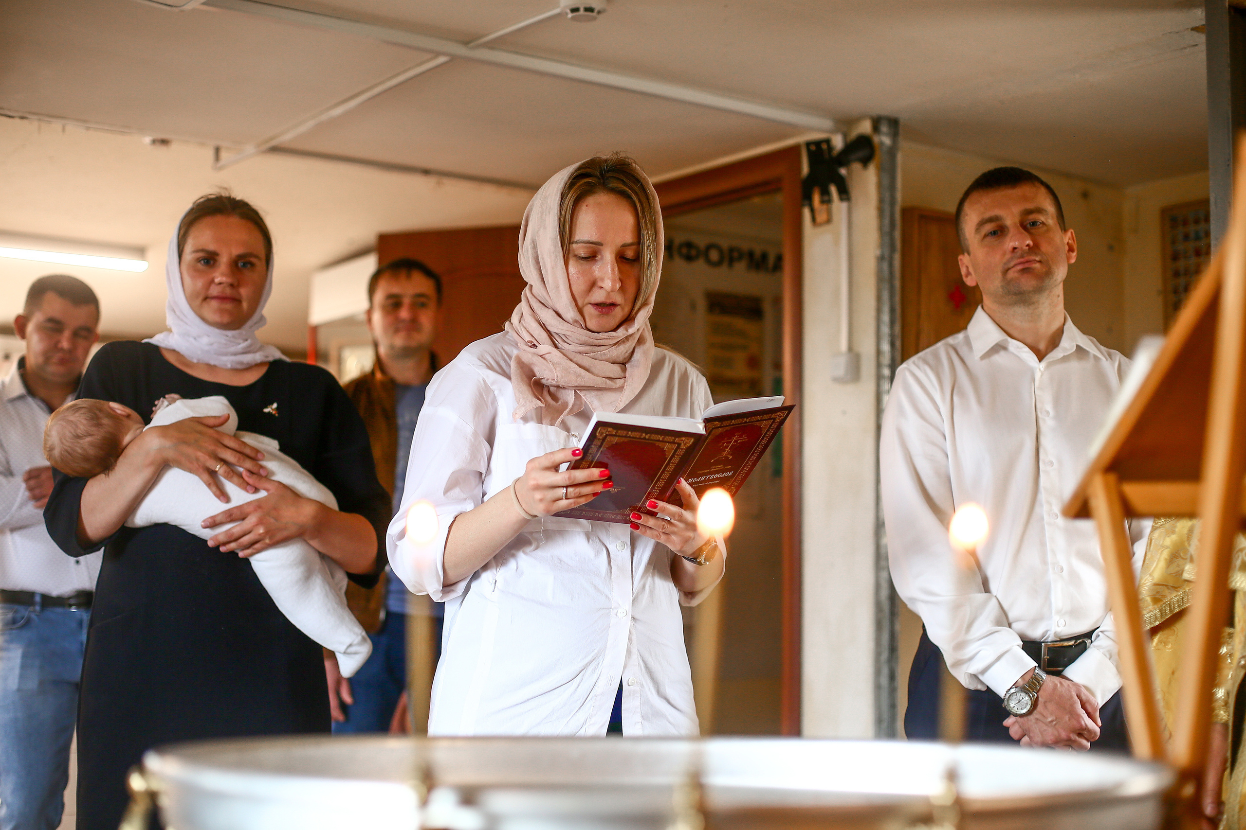 Крестины Инны. Фотограф Антон Чупринин