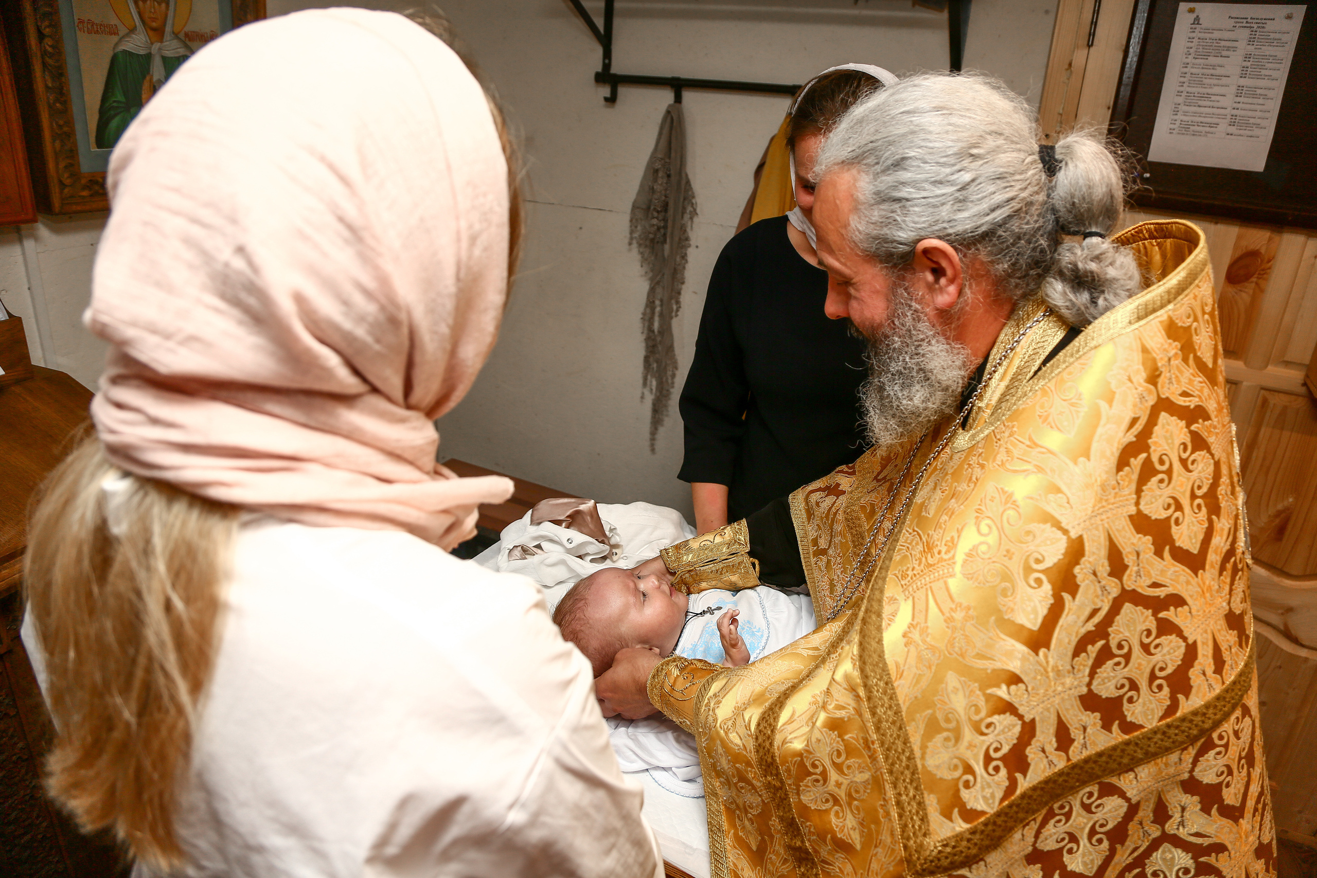 Крестины Инны. Фотограф Антон Чупринин