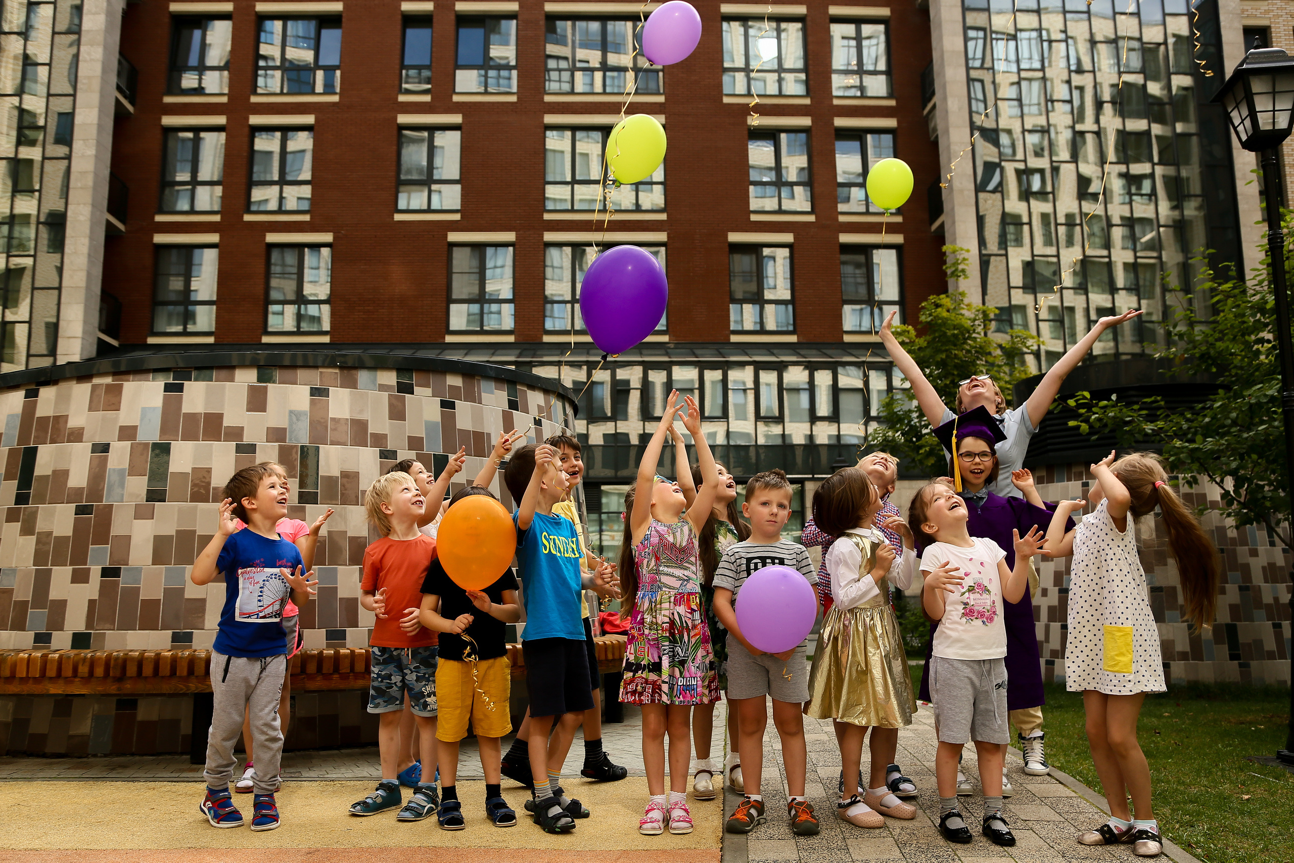 Выпускной в садике Sun School. Фотограф Антон Чупринин