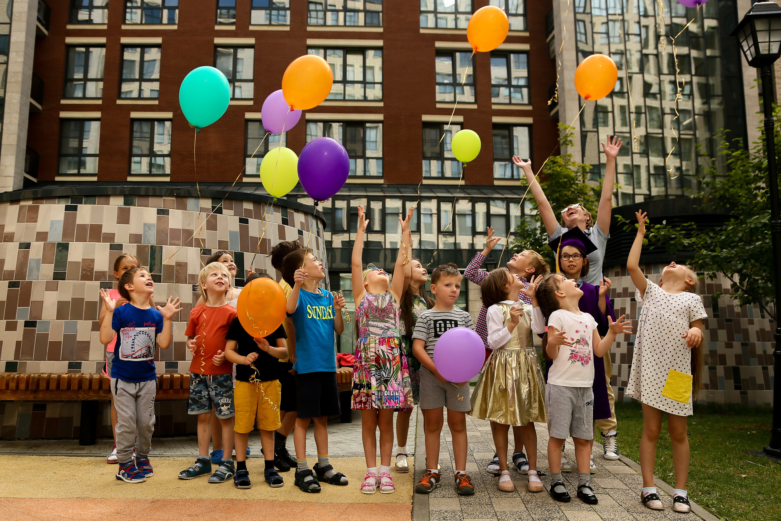 Выпускной в садике Sun School. Фотограф Антон Чупринин