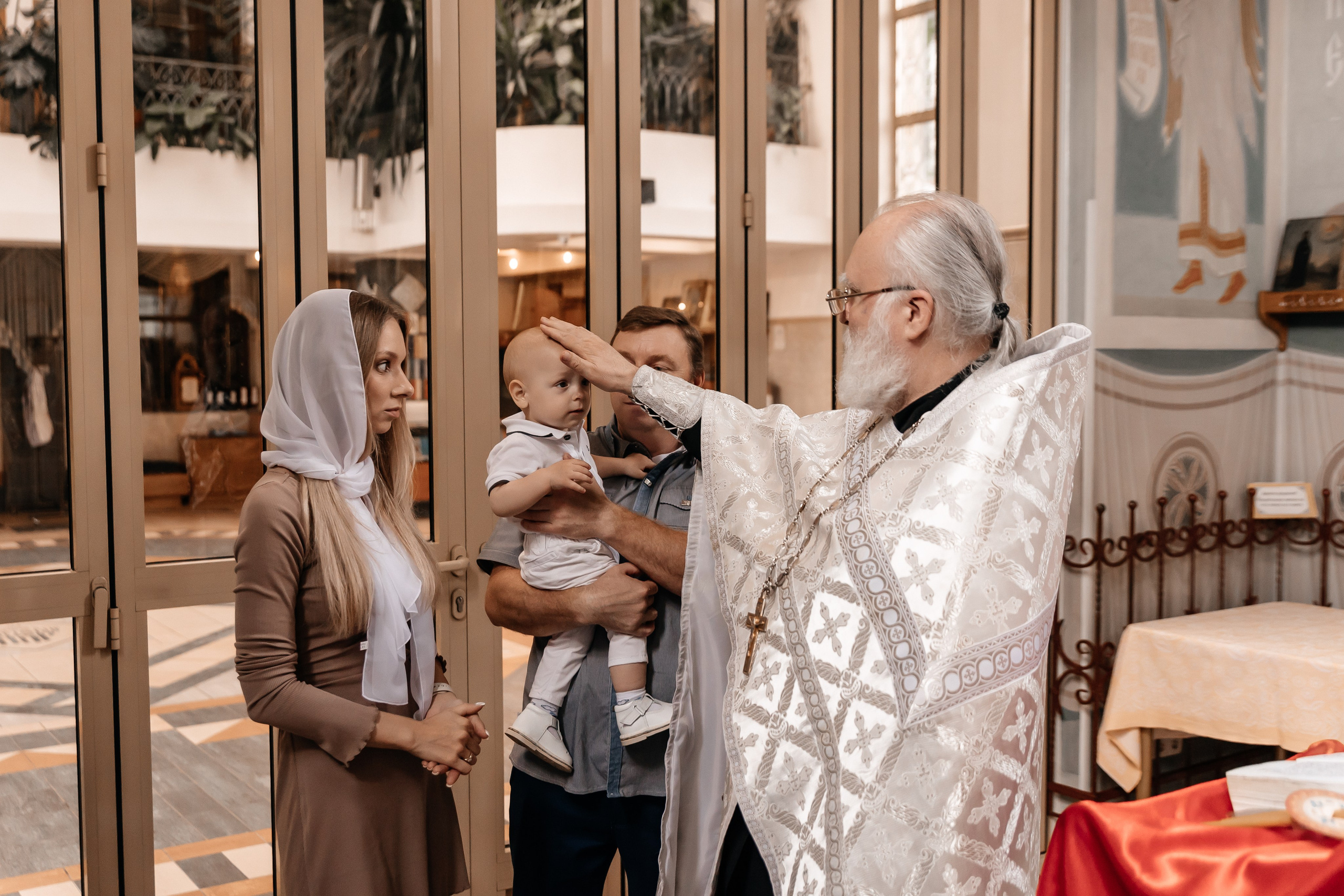 Крещение Леши. Семейный фотограф Минск Усова Ольга