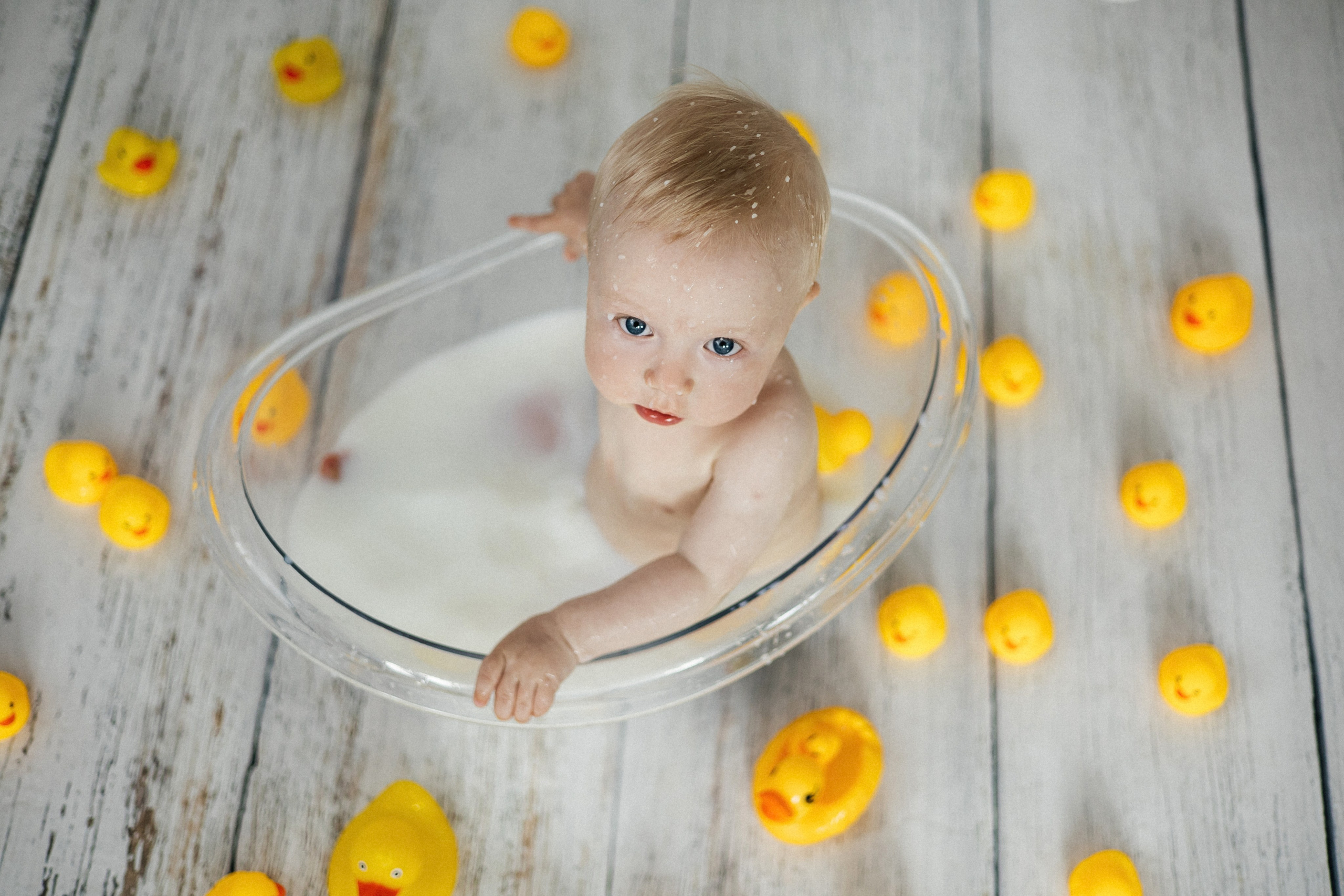 Молочные ванны. Фотограф новорождённых Екатерина Боброва. Ульяновск