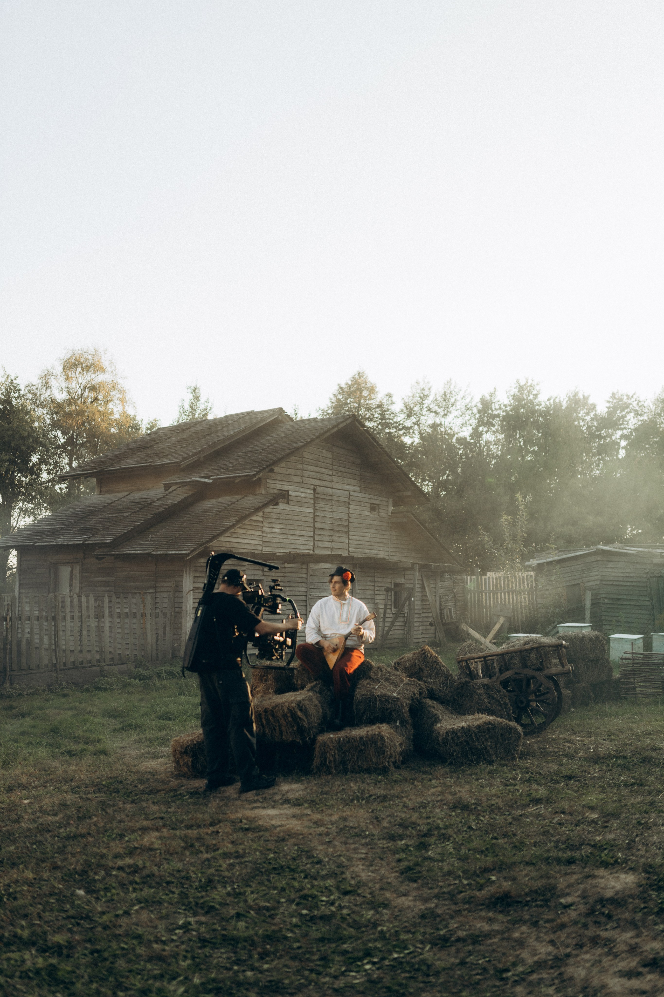 Jannet — балалайка (бэкстейдж к клипу). Фотограф НОГИНСК, Москва, Анастасия Белая