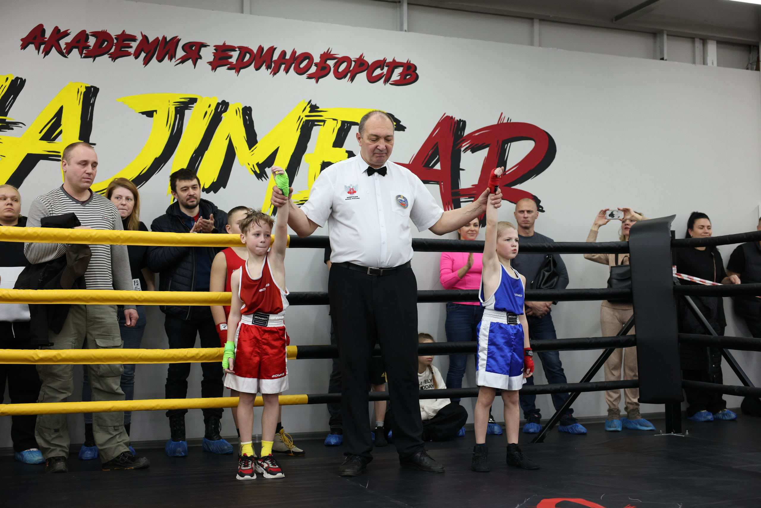 Открытый ринг «кубок ООО «ТЭК НеваСпецТяж». Фотограф Александр Заломаев