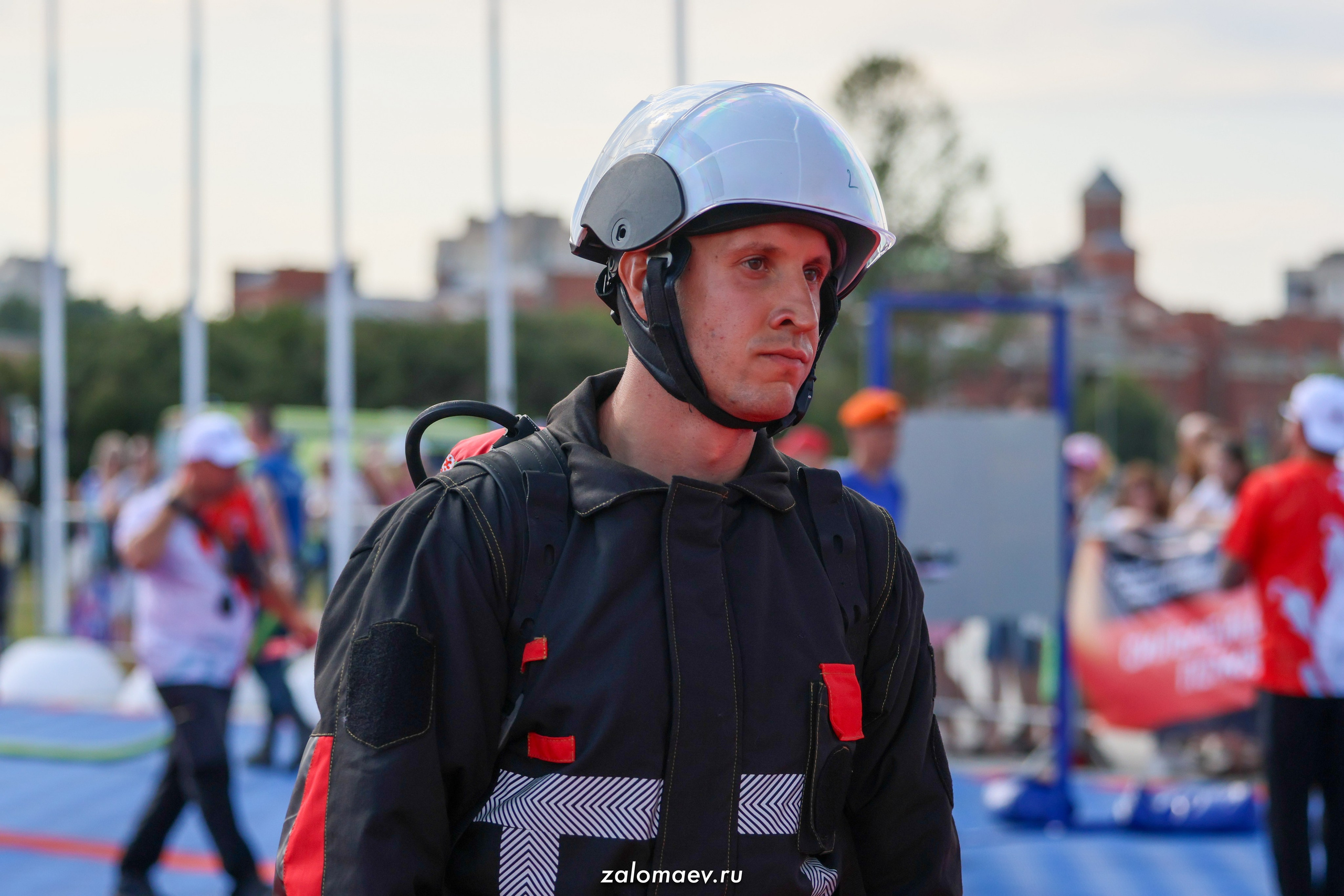 Сильнейший пожарный. Фотограф Александр Заломаев