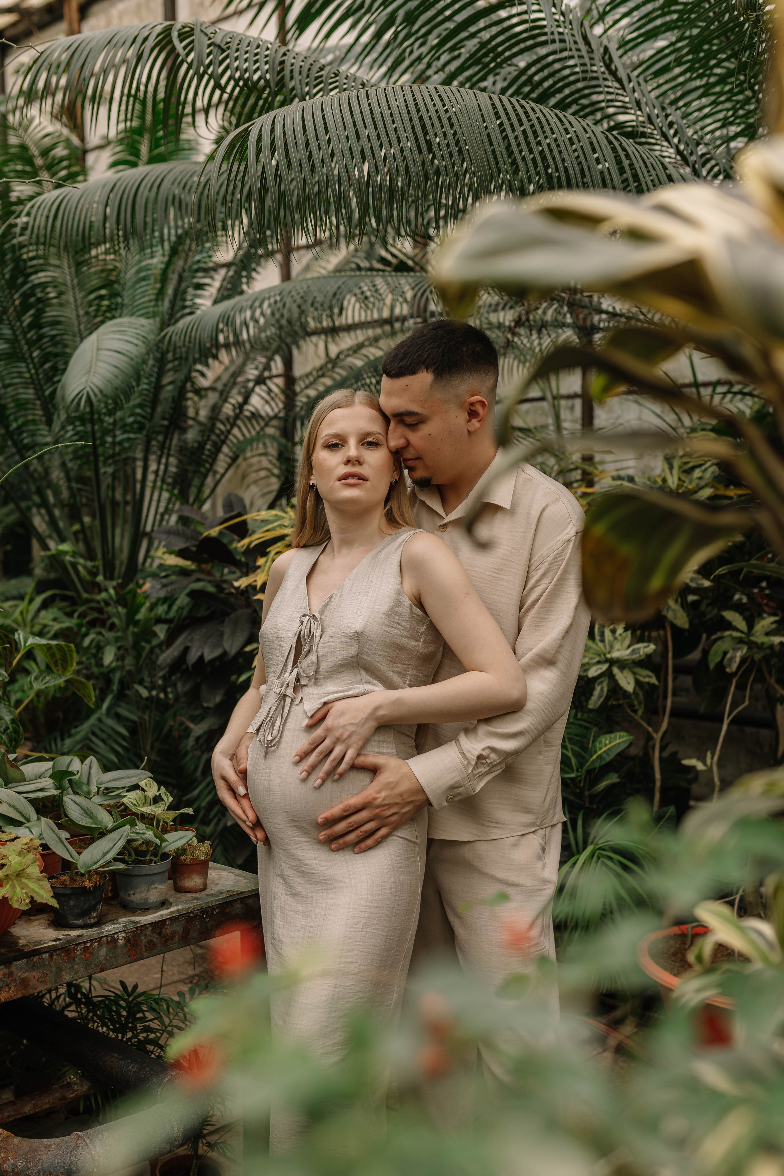 В оранжерее. Фотограф Александра Кузнецова