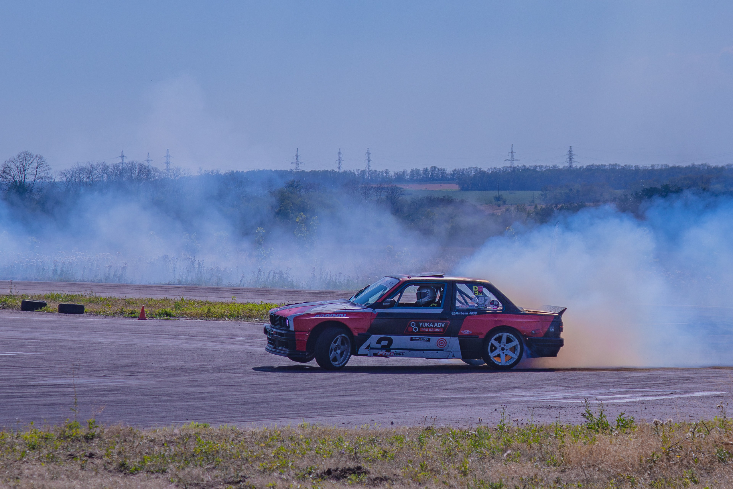 Фотосъёмка профессионального дрифта в Ростов-на-Дону. Портретный фотограф в Ростове-на-Дону Антон Казарин