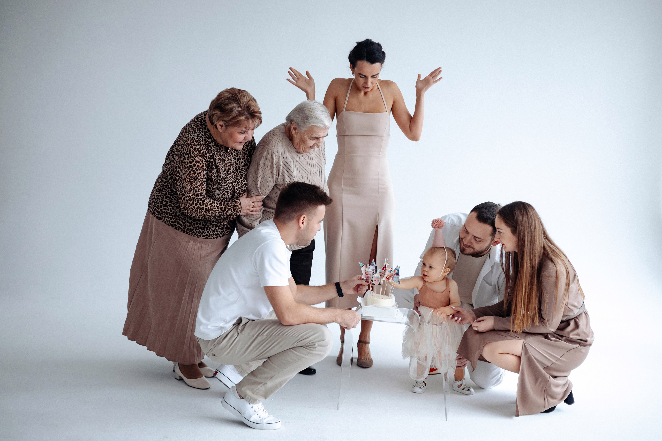 Фотосессия в честь 1 годика Яны. Семейный фотограф в Москве Марина Петра